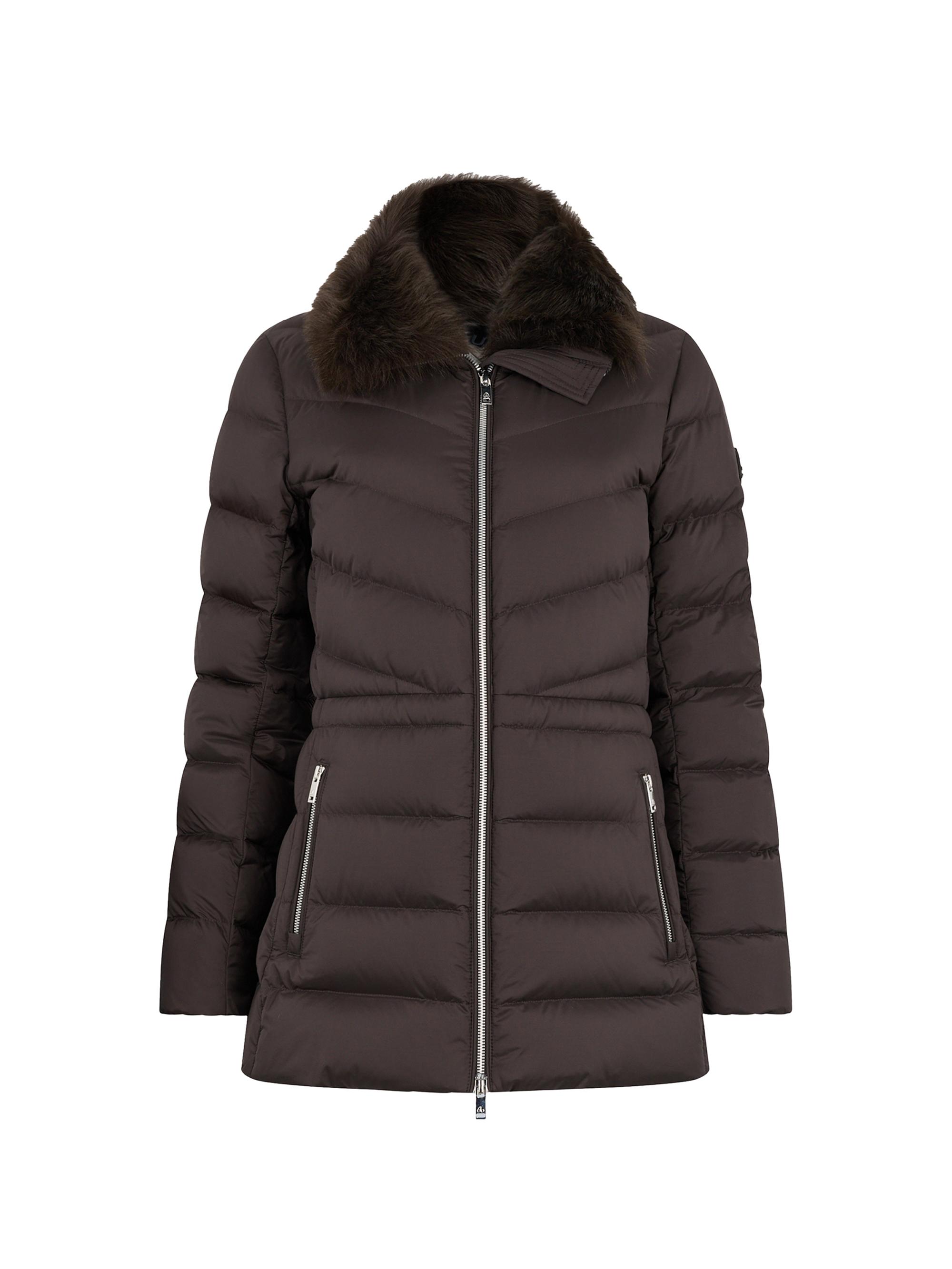 Moose Knuckles Women's Puffers Belle Cote Short Down Coat - Espresso