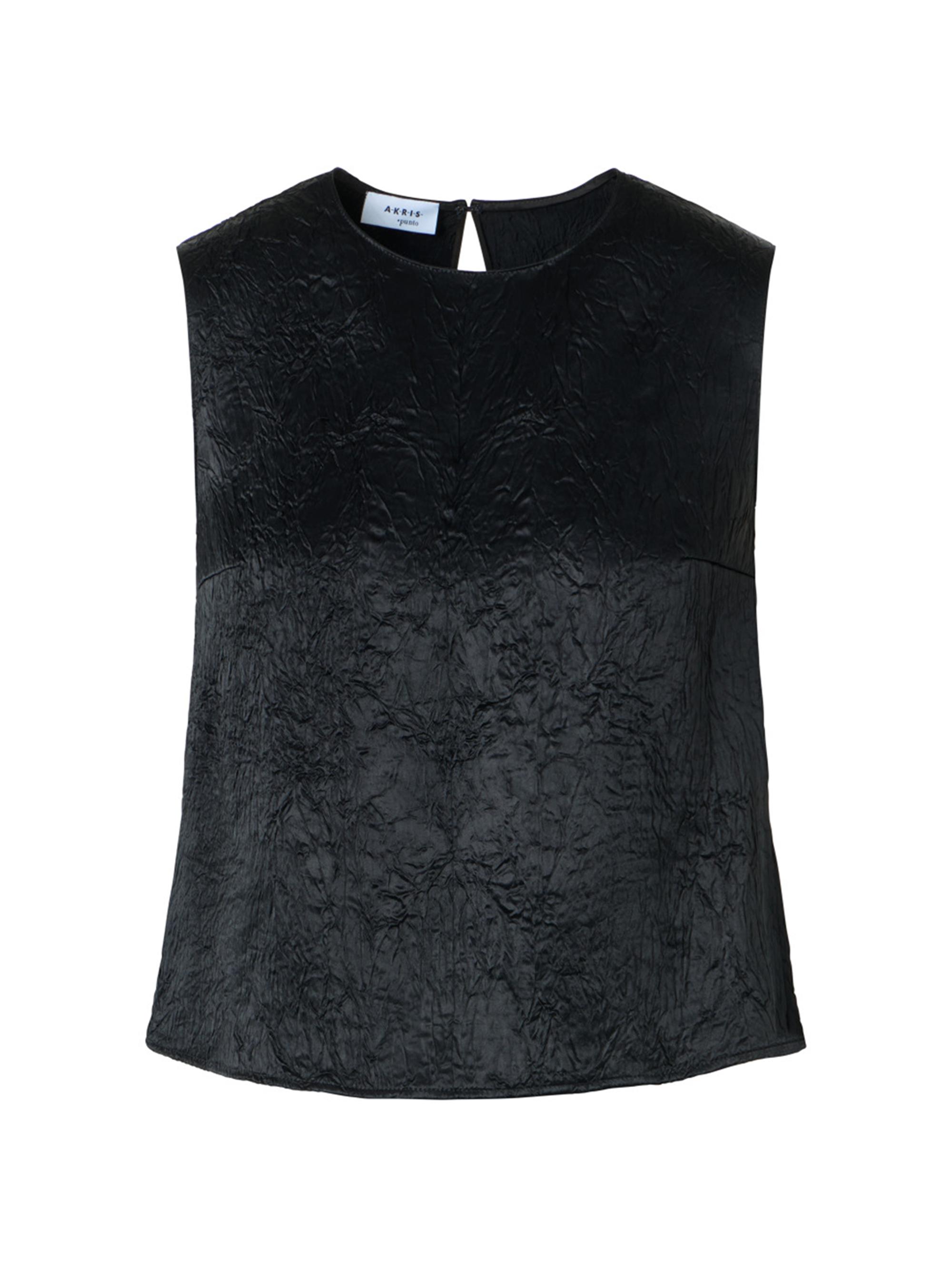 Akris punto Women's Textured Crewneck Tank - Black