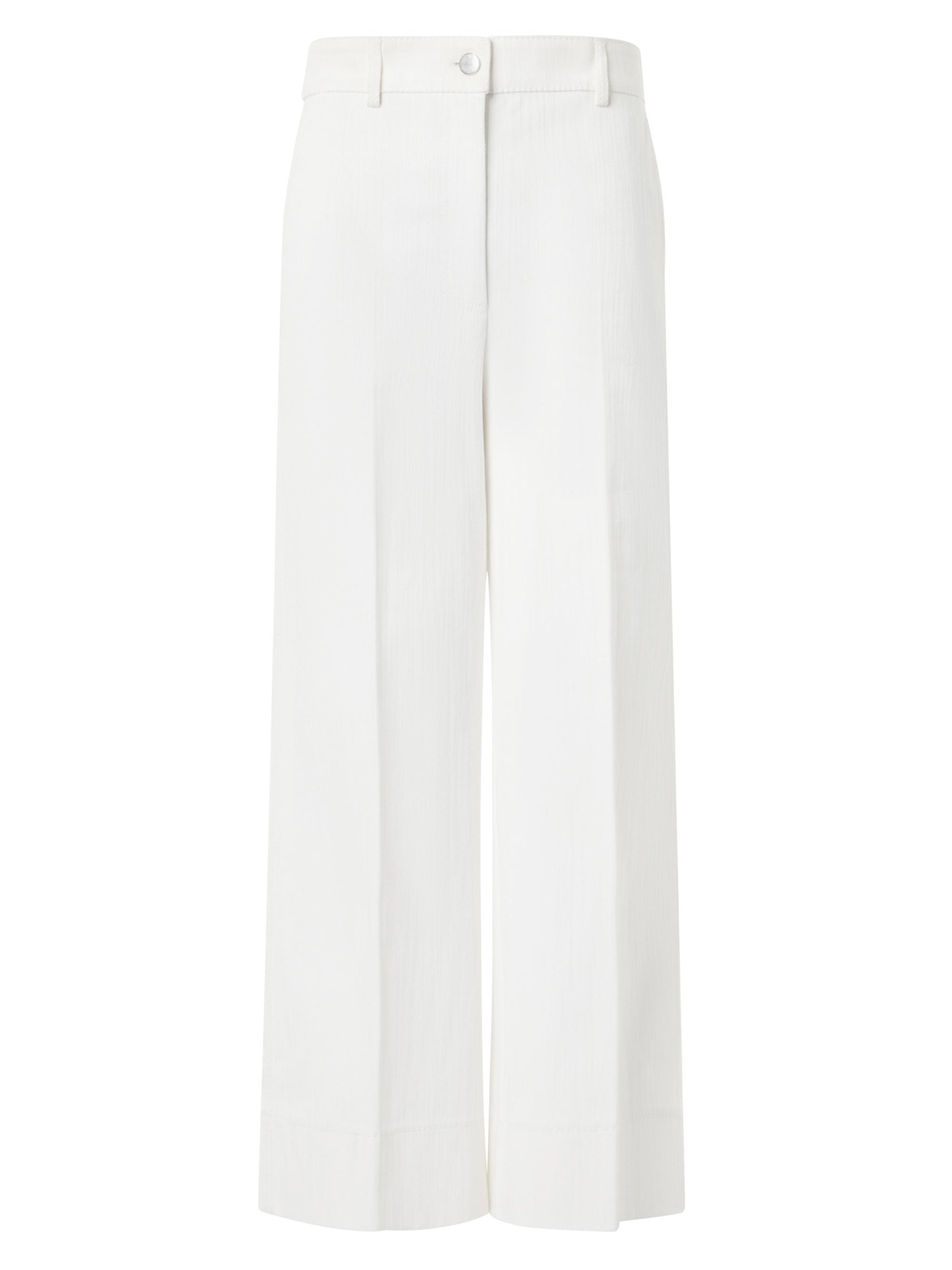 Chiara Stretch-Denim High-Rise Wide-Leg Pants