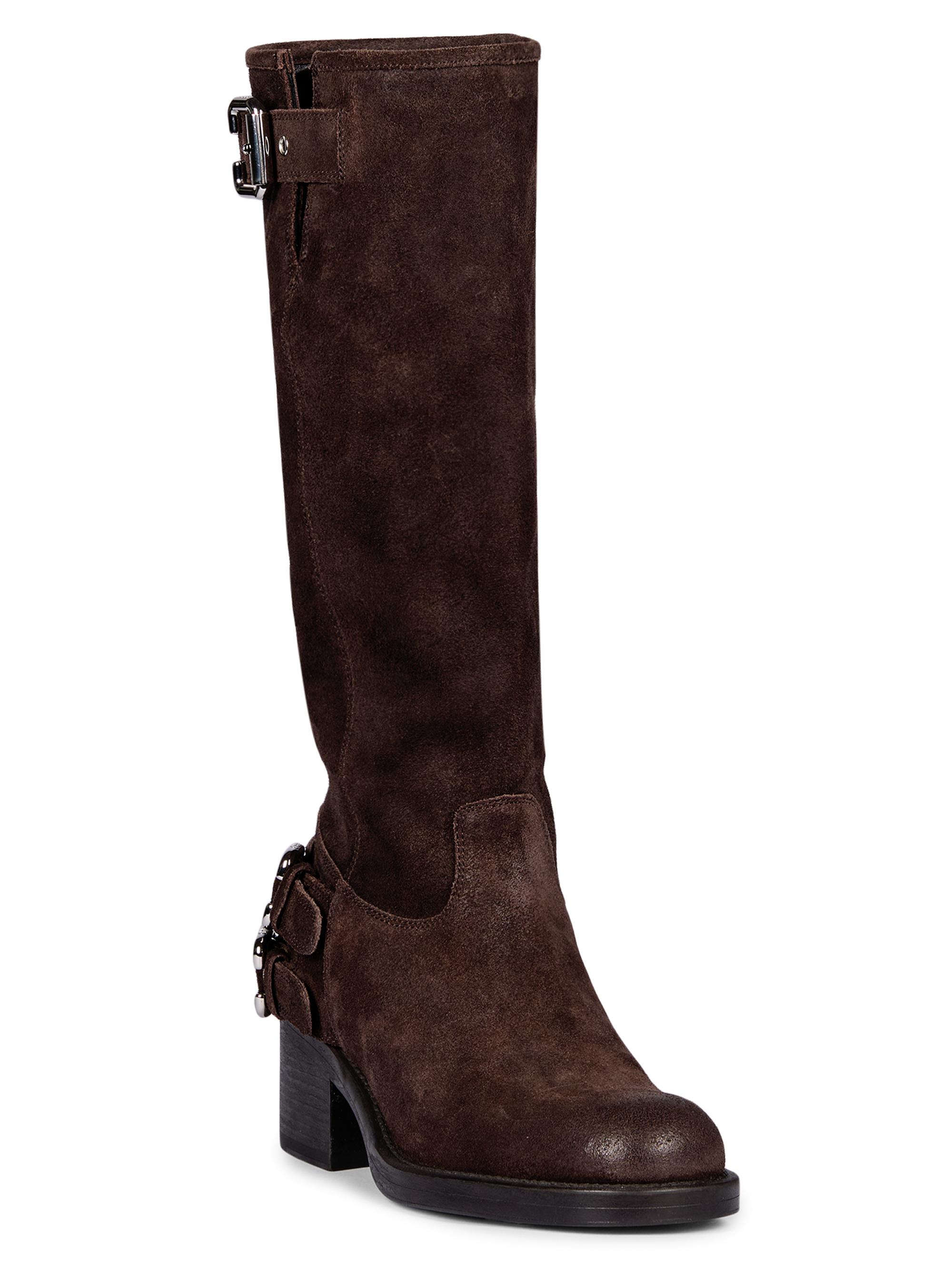 Chloé Dakota Buckle-Detail Leather Boots | Saks Fifth Avenue