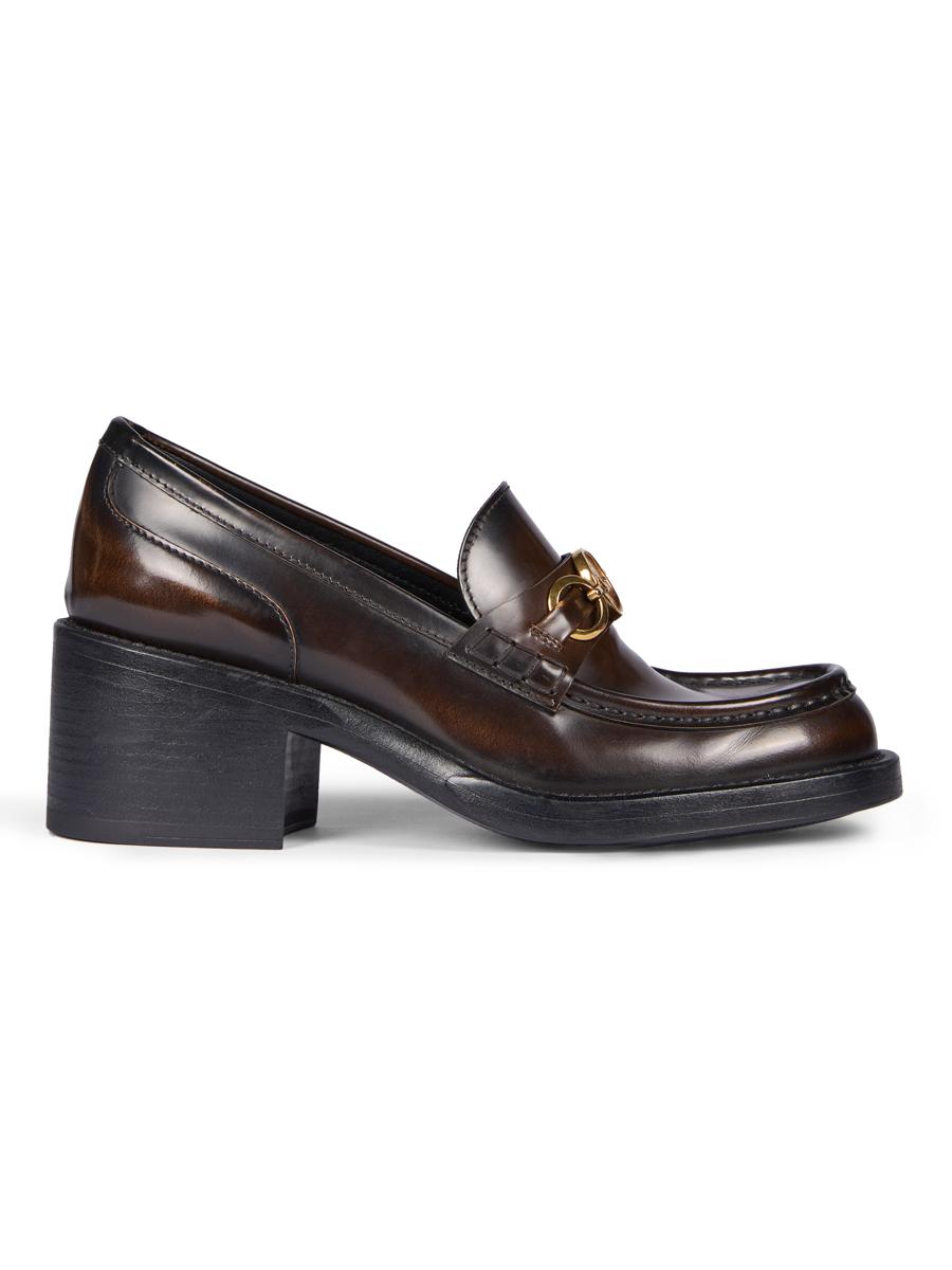Chloé Women's Dakota Leather Loafers In Brown
