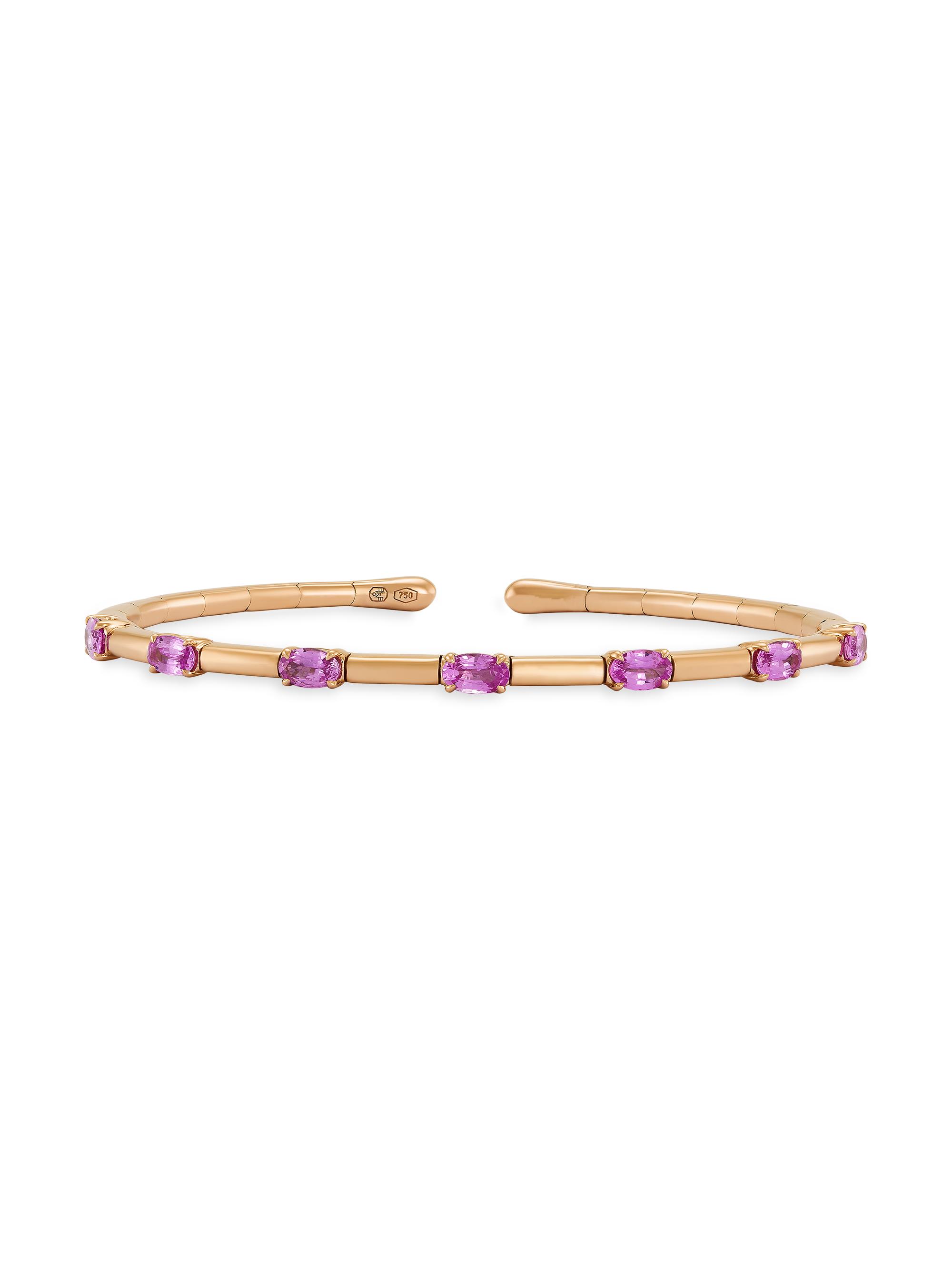 Etho Maria Women's Dolce 18K Gold & Gemstone Cuff - Rose Gold