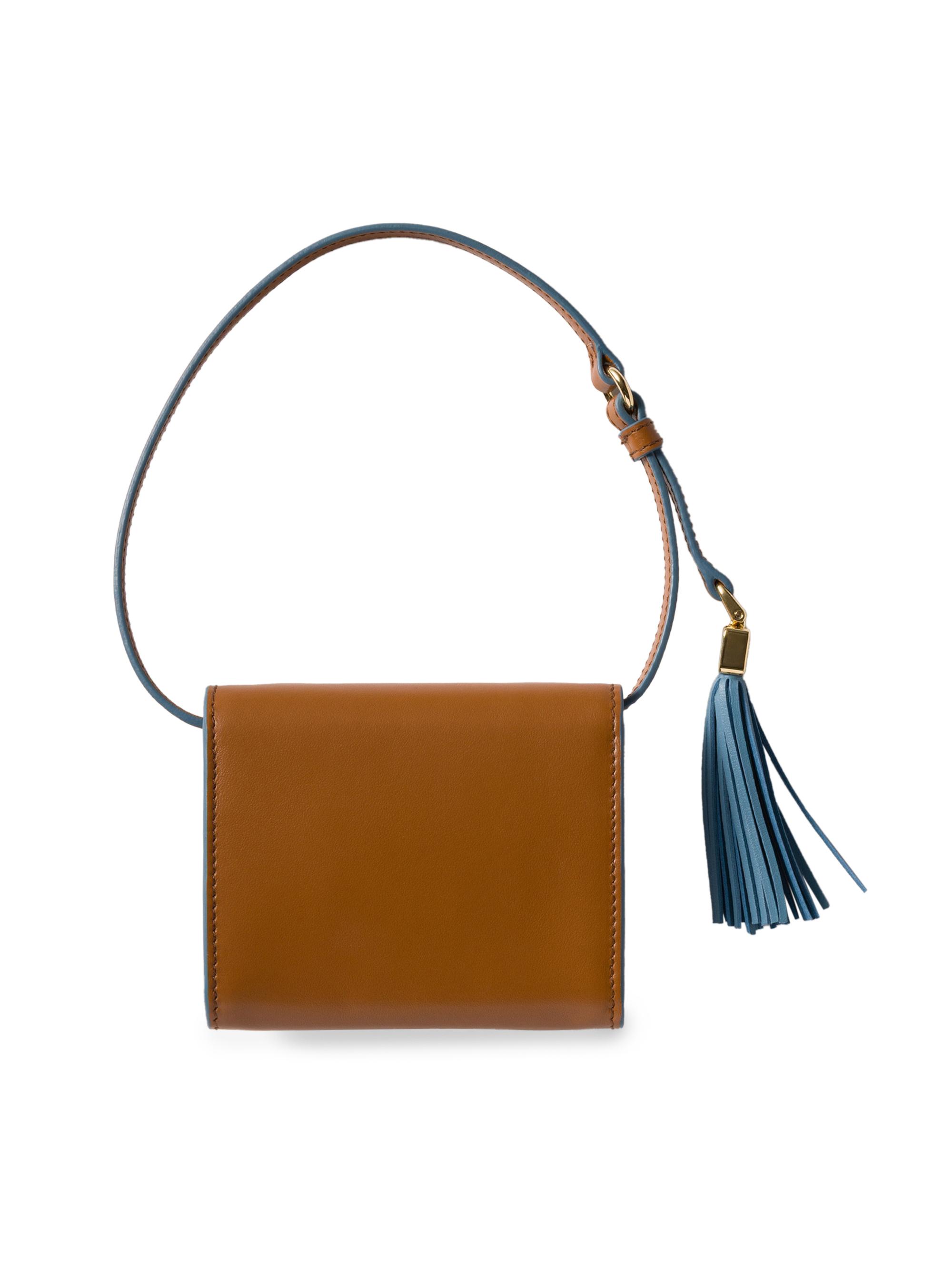 Miu Miu Leather Wallet with Shoulder Strap | Saks Fifth Avenue