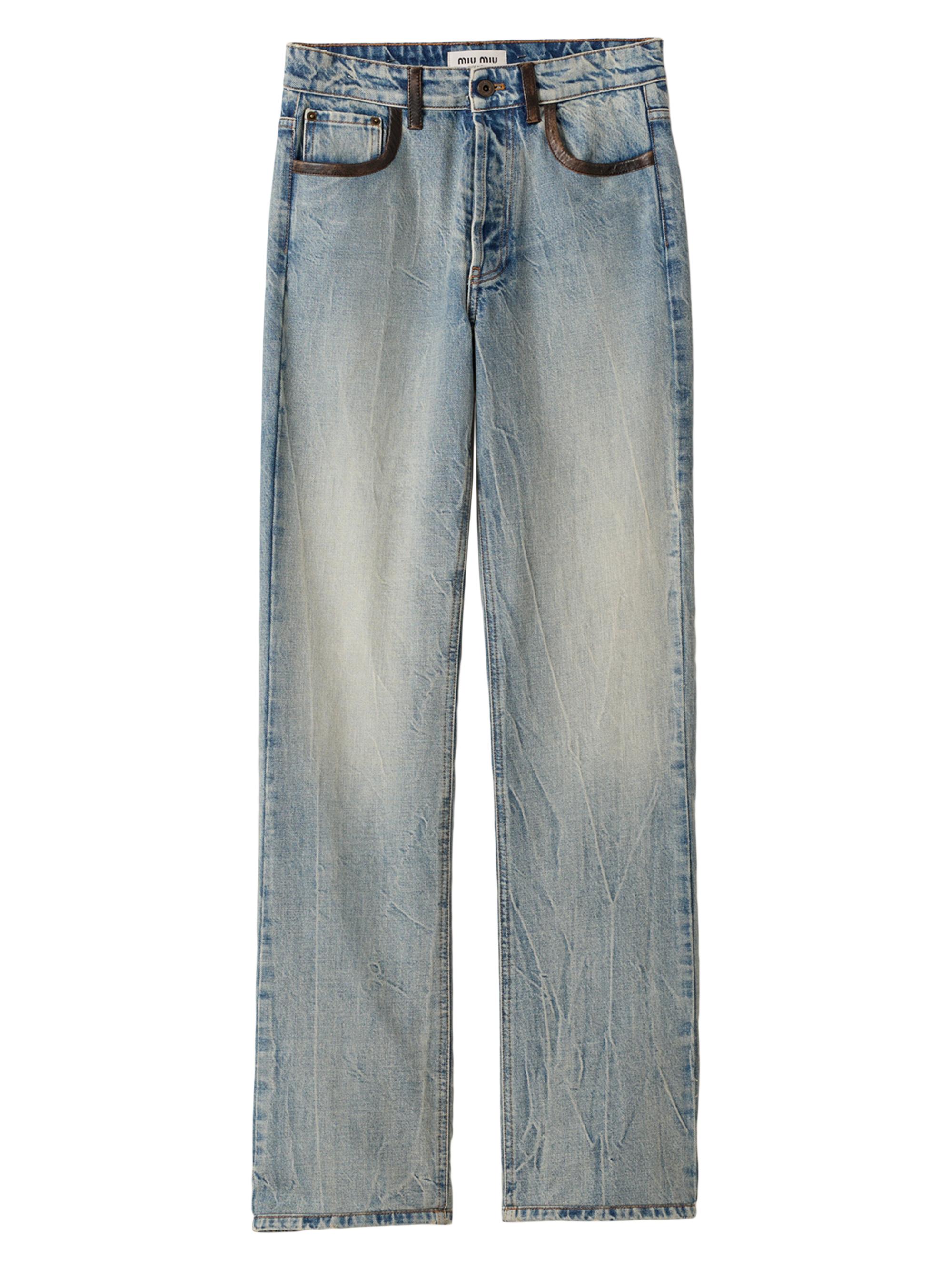 Miu Miu Five-Pocket Denim Jeans | Saks Fifth Avenue
