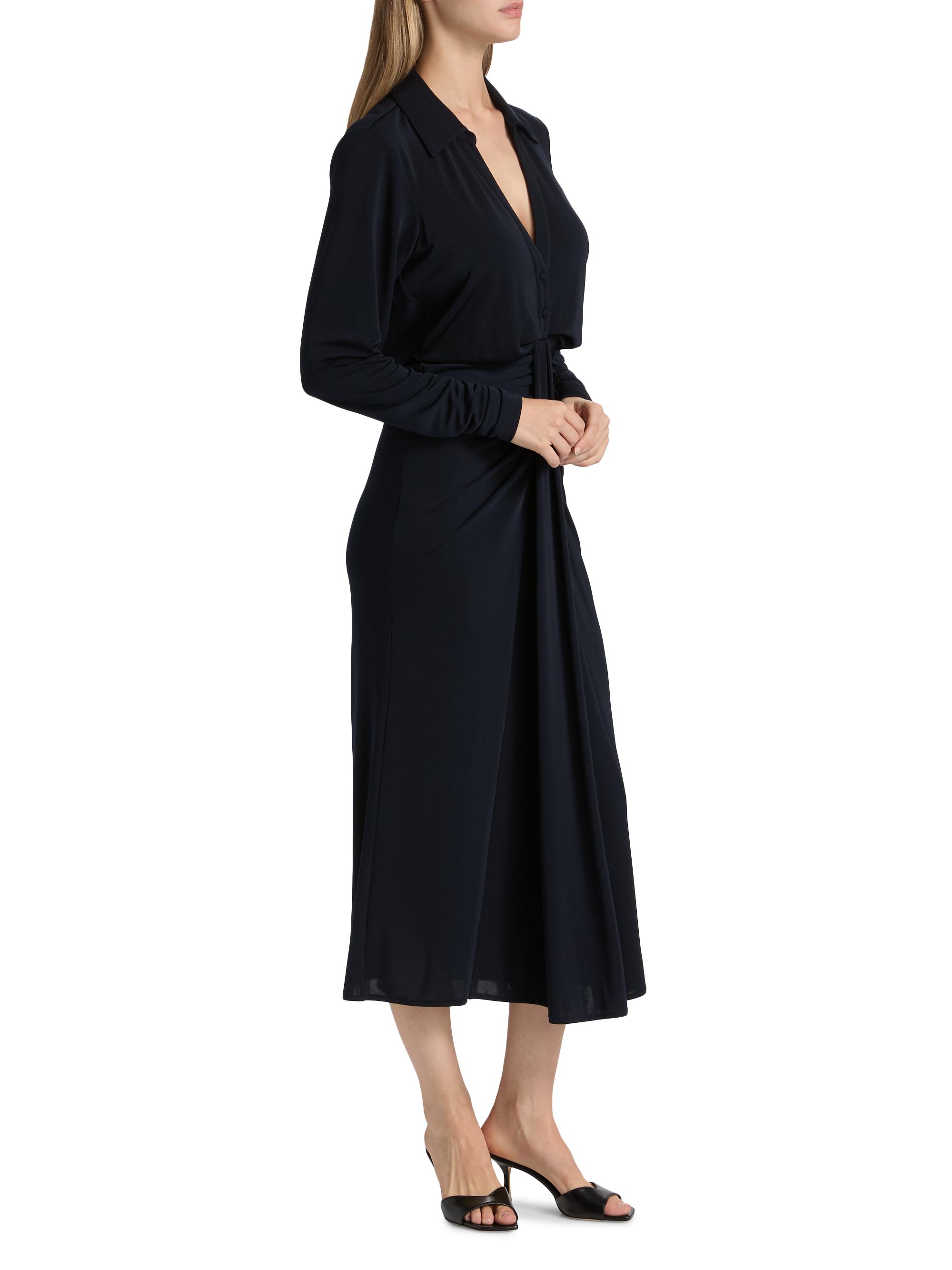 black eyelet mini dress WOMEN'S 3/4 BELL SLEEVE V-NECK EYELET MINI DRESS