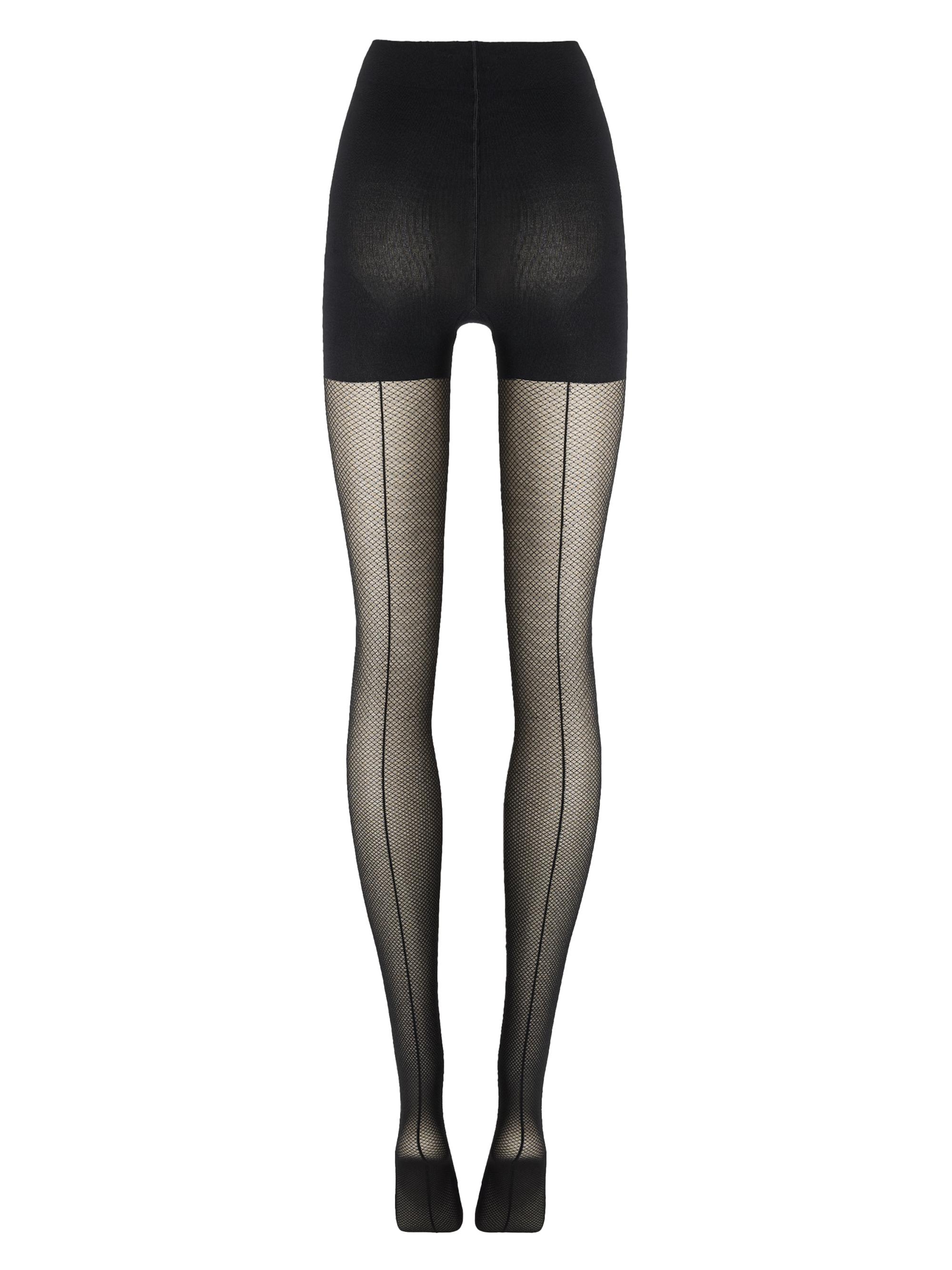Wolford Women's Backseam Illusion Control-Top Tights - Black