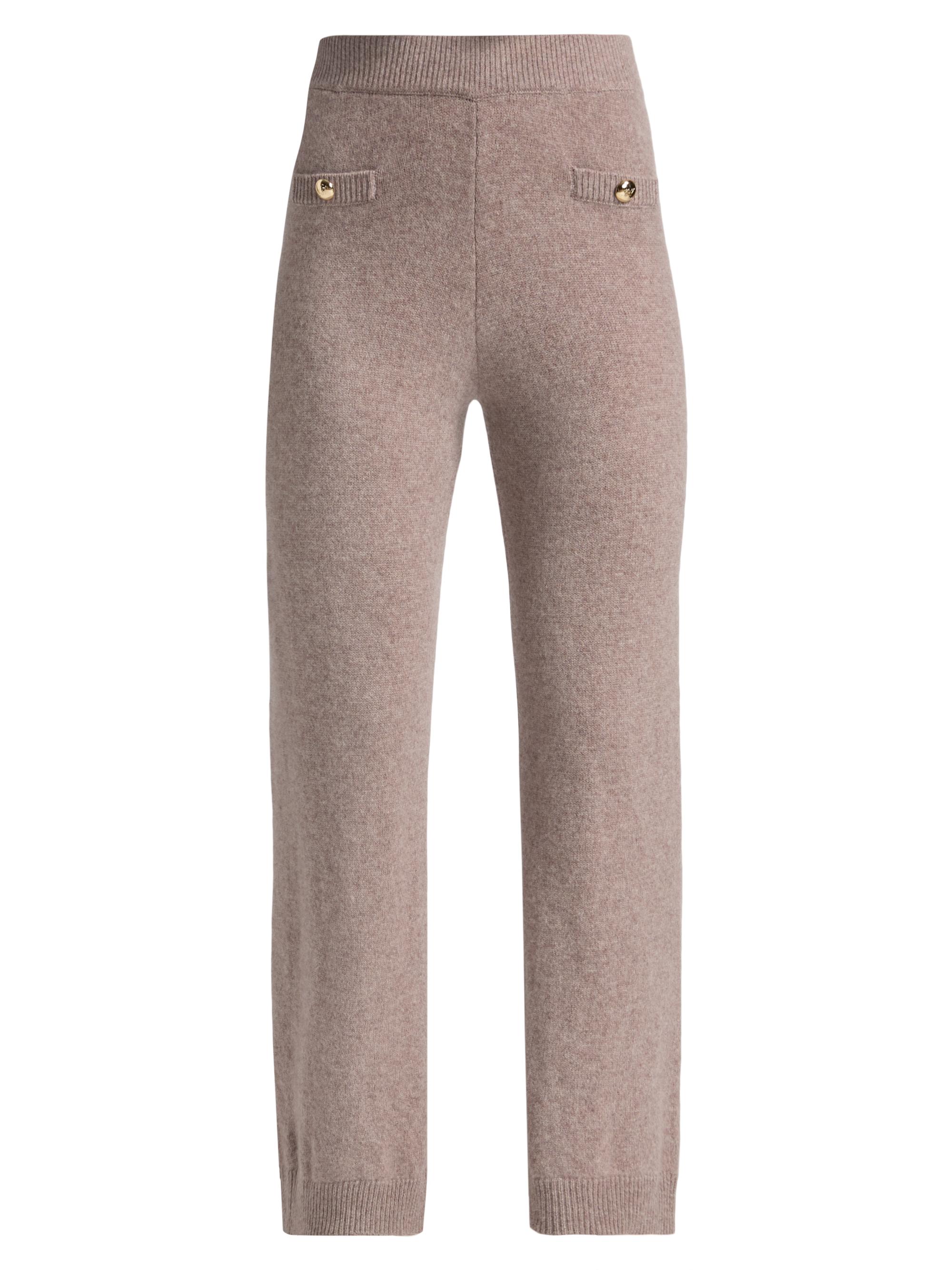 Cinq à Sept Women's Cosmin Cashmere Pants - Heather Mocha