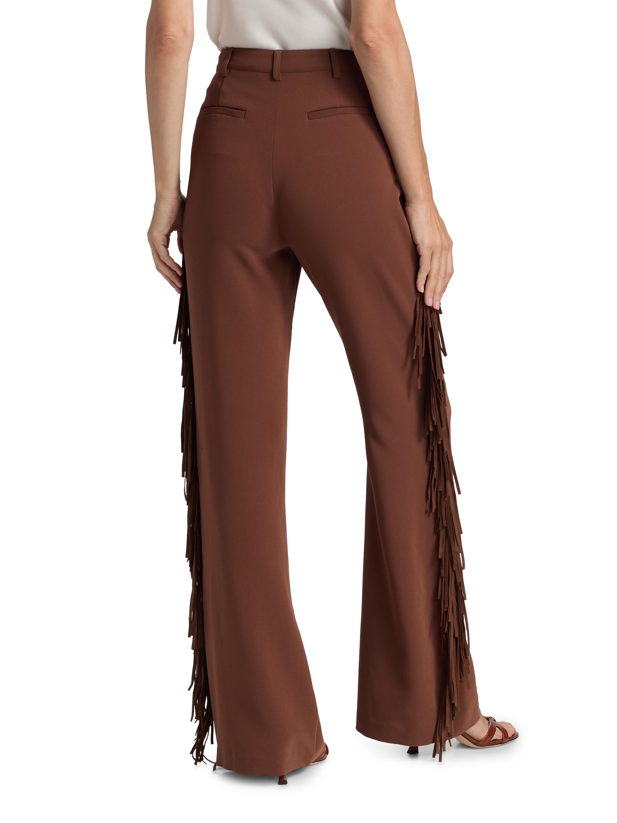 Cinq à Sept Keo Fringed Pants | Saks Fifth Avenue