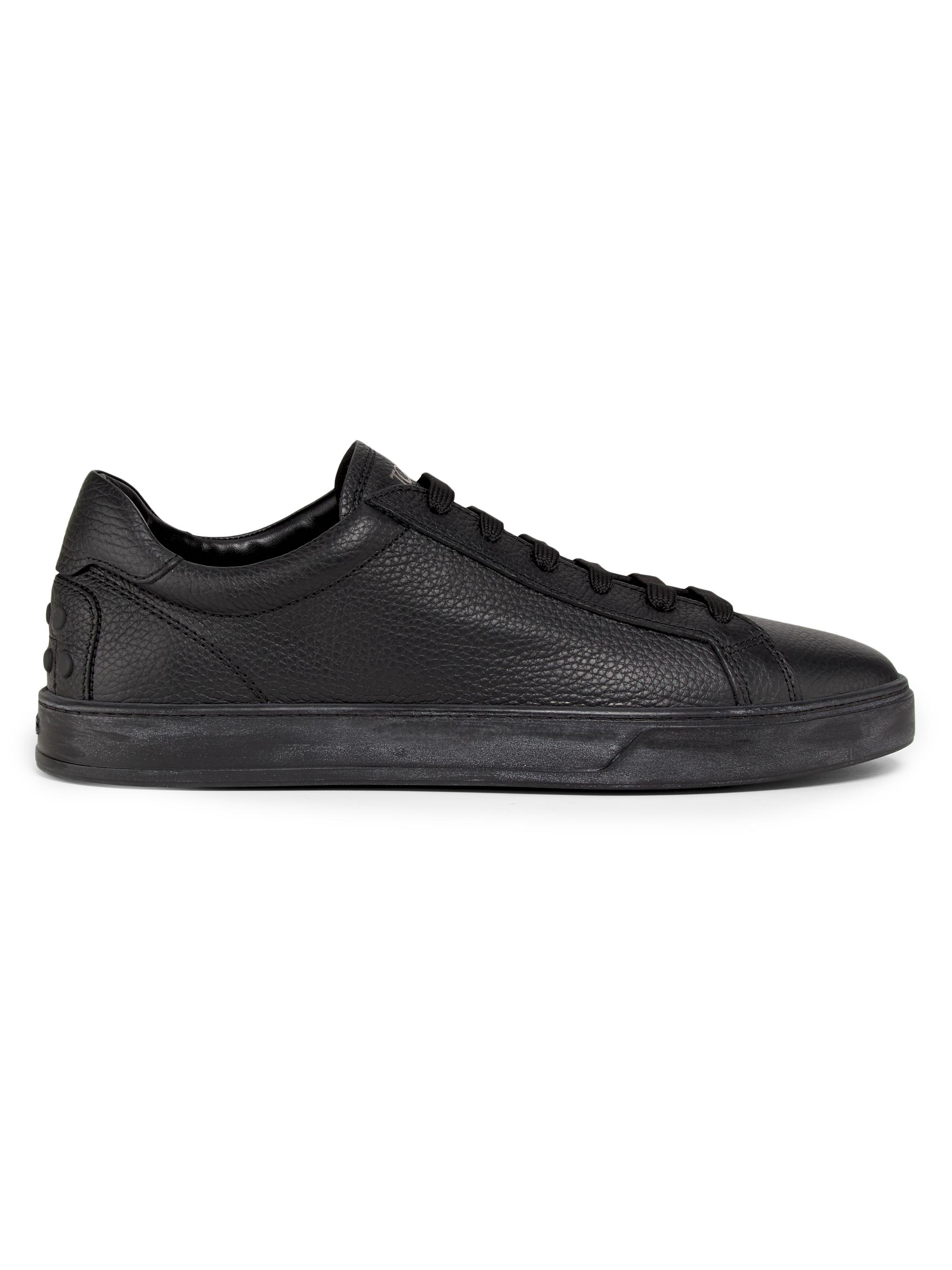 Rick Owens Leather Low-Top Sneakers | Saks Fifth Avenue