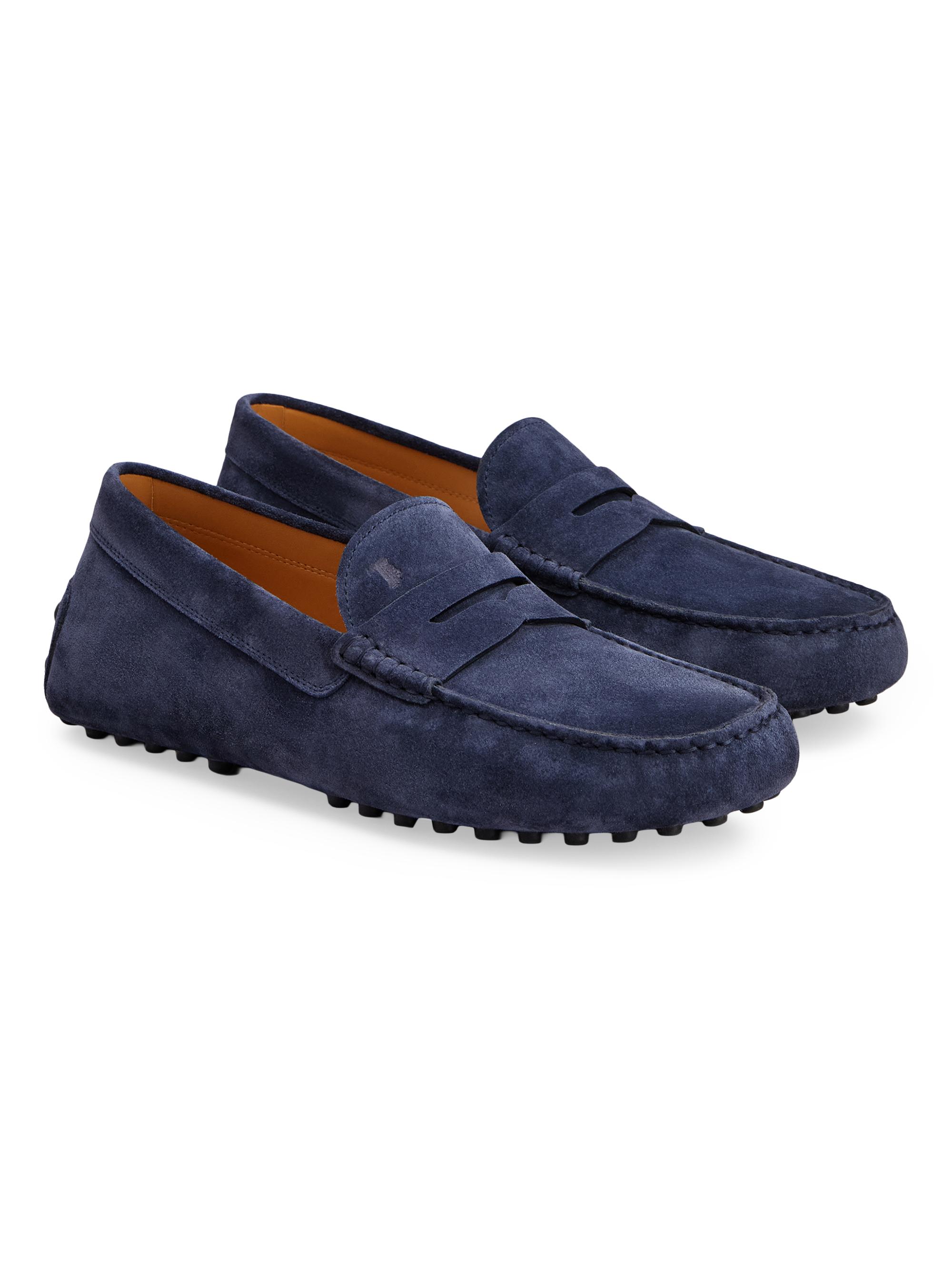 Tod's Mocassino Gommino Suede Driving Loafers | Saks Fifth Avenue