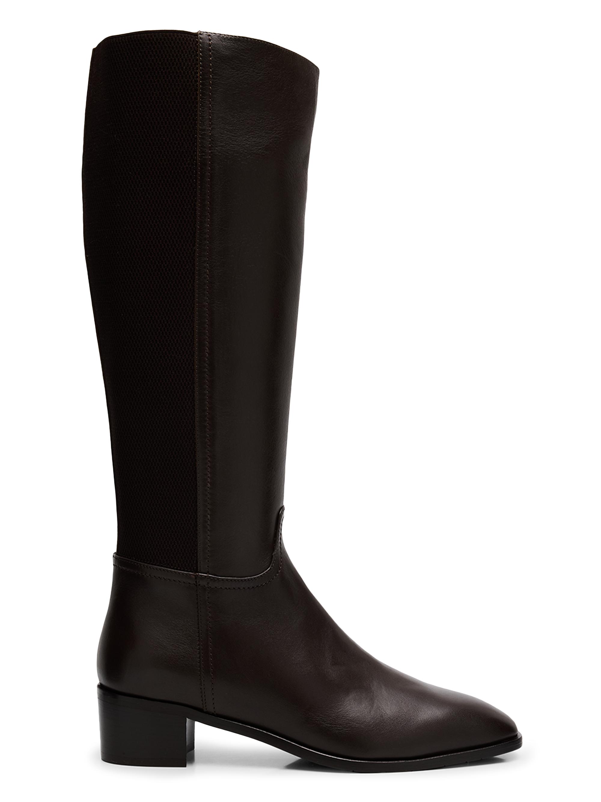 Aquatalia Women's Ricarda 44MM Leather Knee-High Boots - Brown