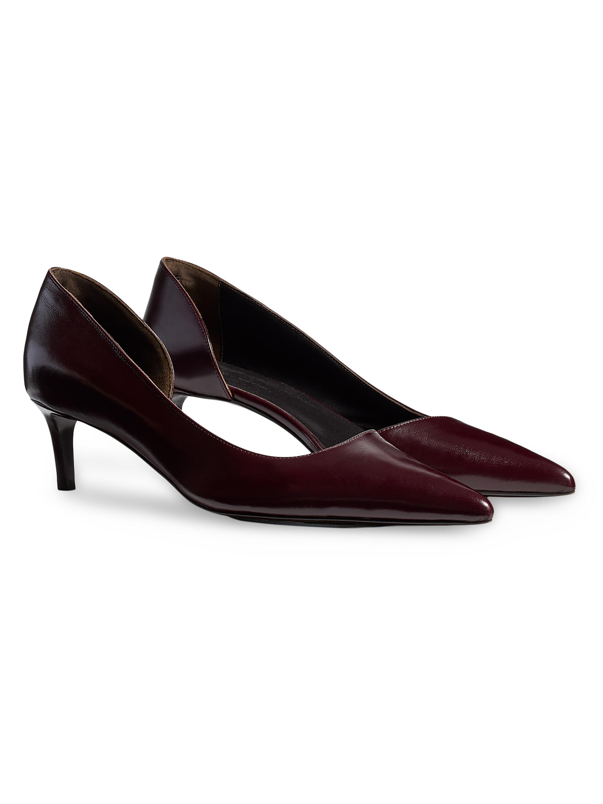 Khaite Jett 45MM Leather D'Orsay Pumps | Saks Fifth Avenue