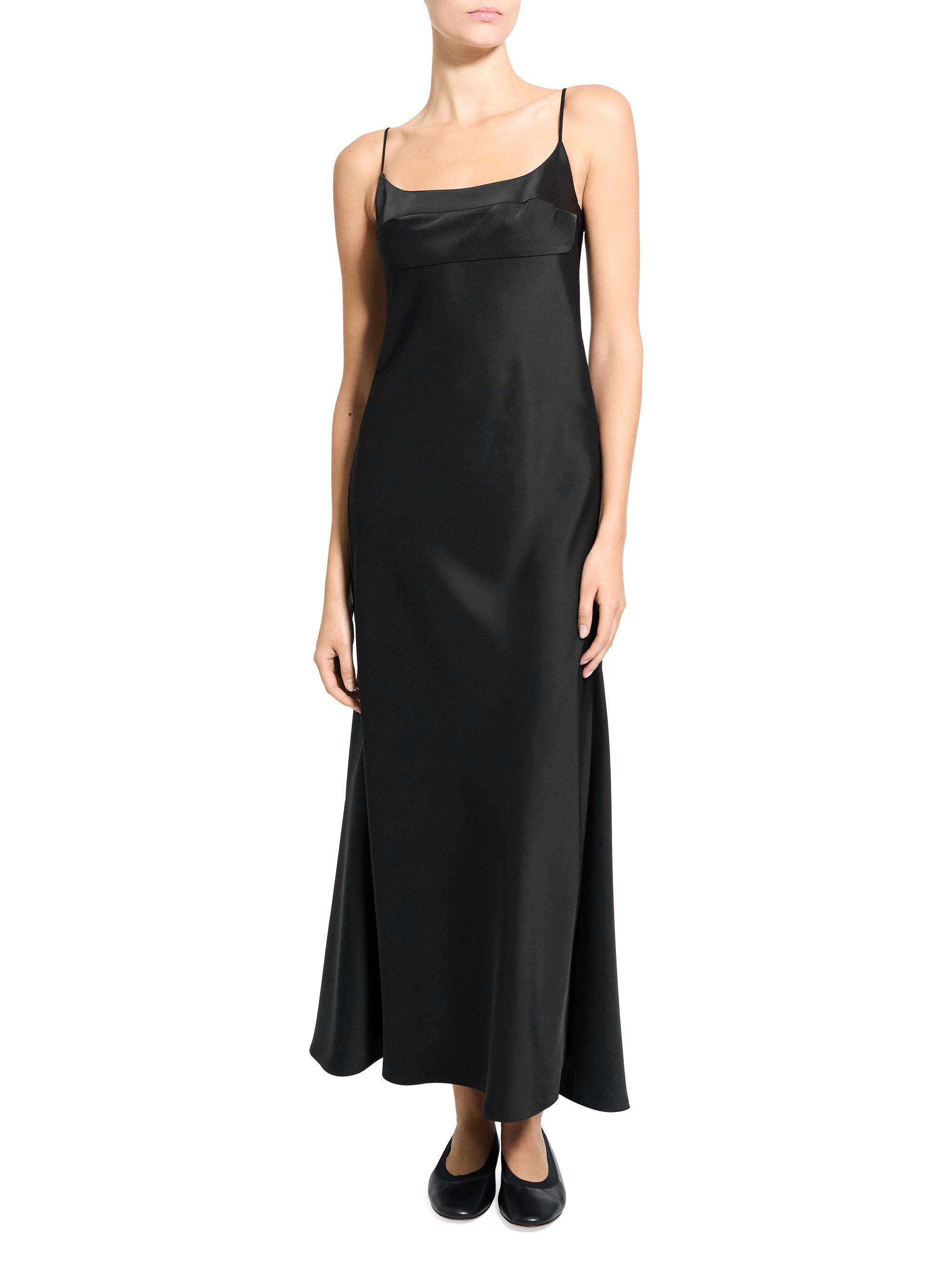 lars mini dress black LARS BLACK BUTTON SLEEEVED MINI main image 0