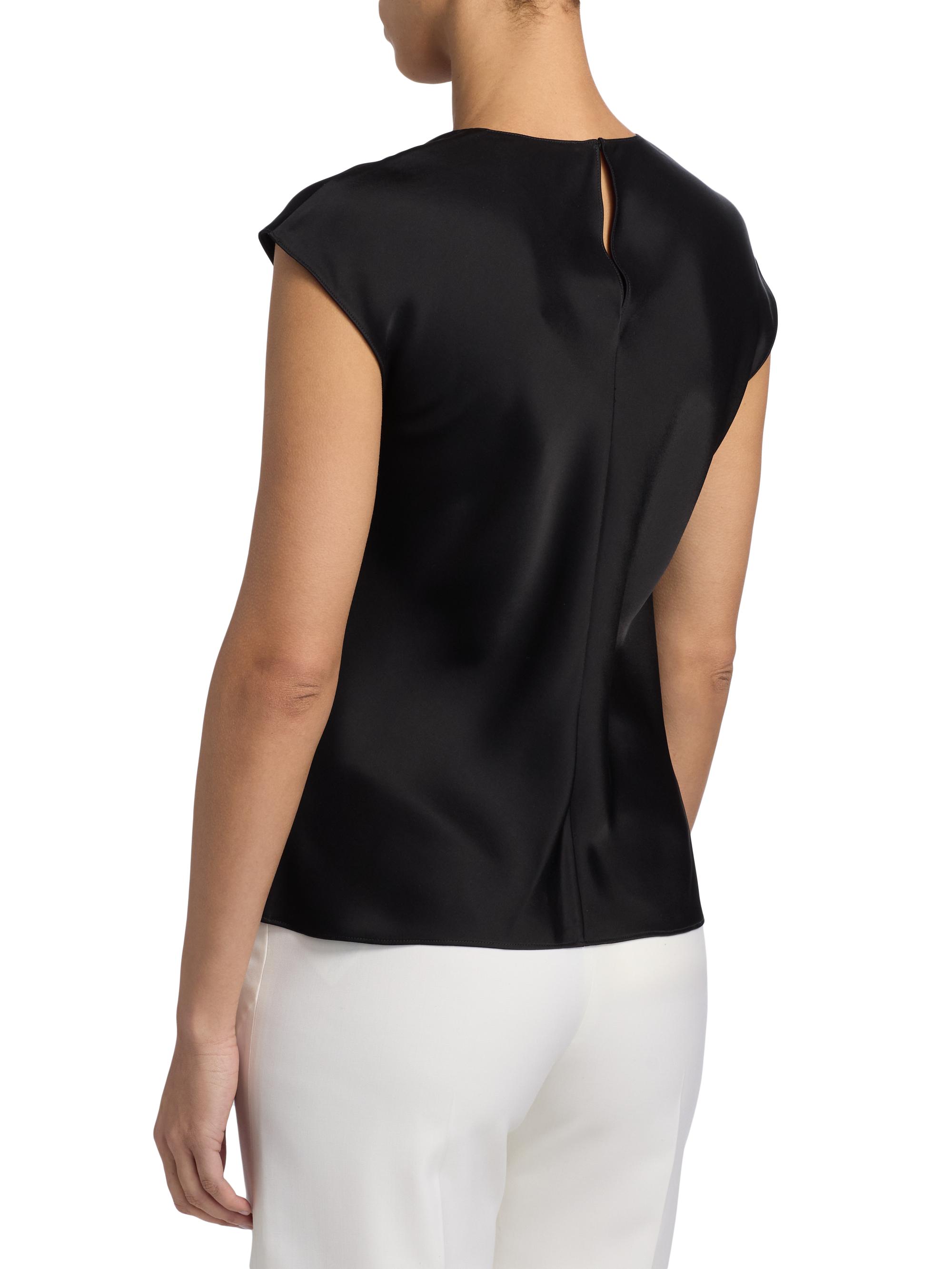 Theory Twist-Bodice Sleeveless Top | Saks Fifth Avenue
