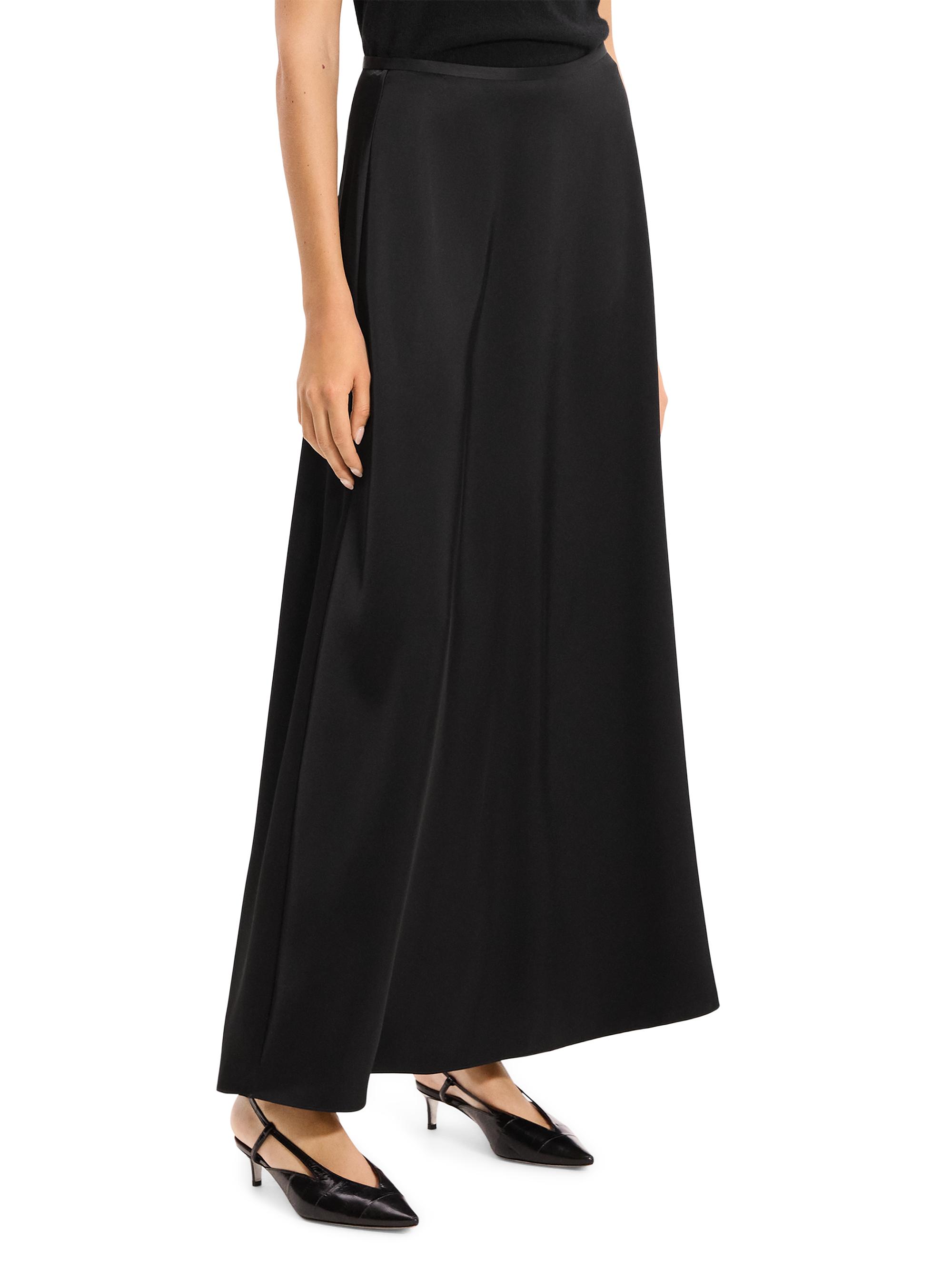 Theory A-Line Satin Maxi Skirt | Saks Fifth Avenue