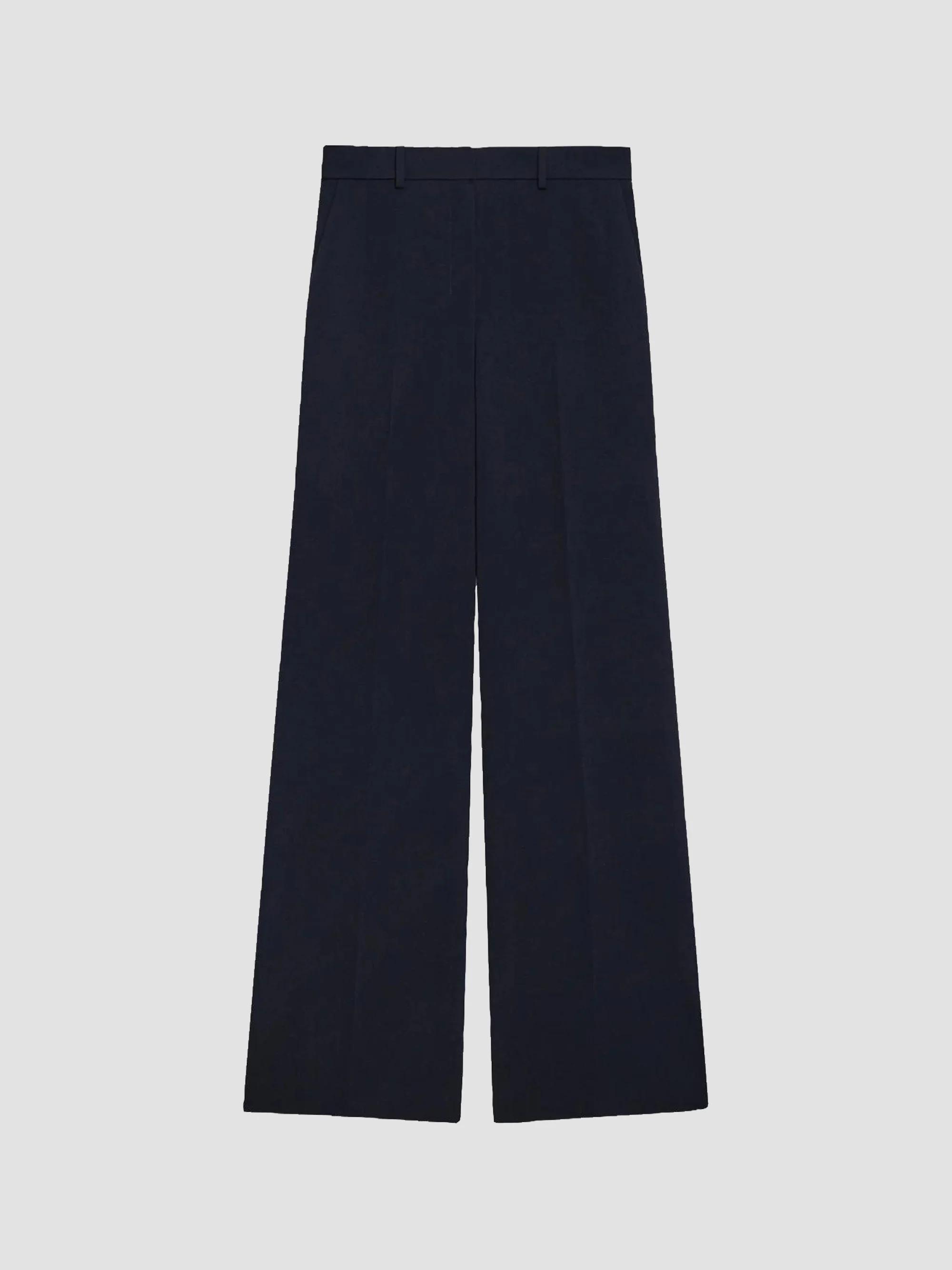 Theory Treeca Pull-On Wool Trousers | Saks Fifth Avenue