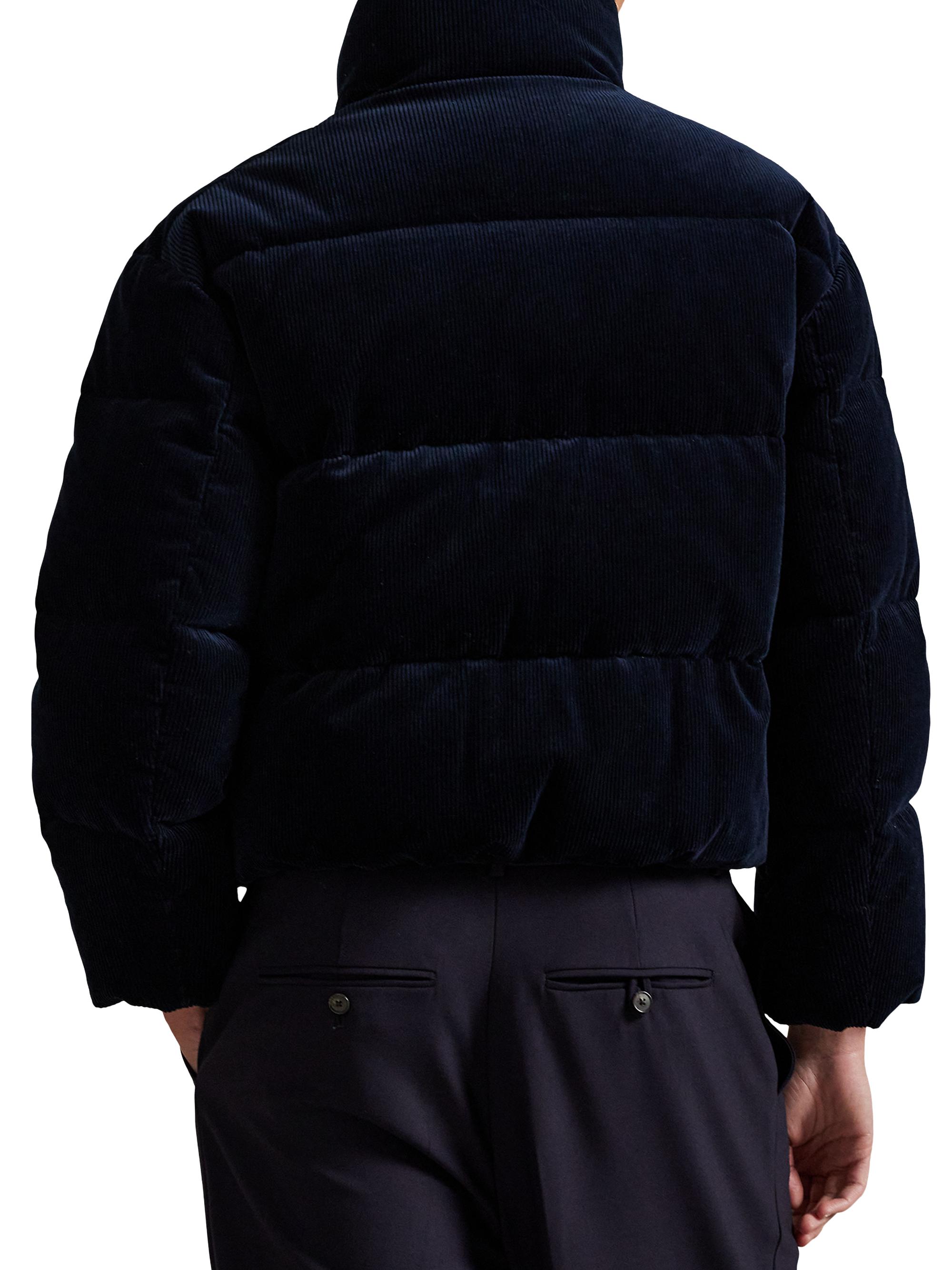 Polo Ralph Lauren Corduroy Quilted Zip-Front Down Jacket | Saks