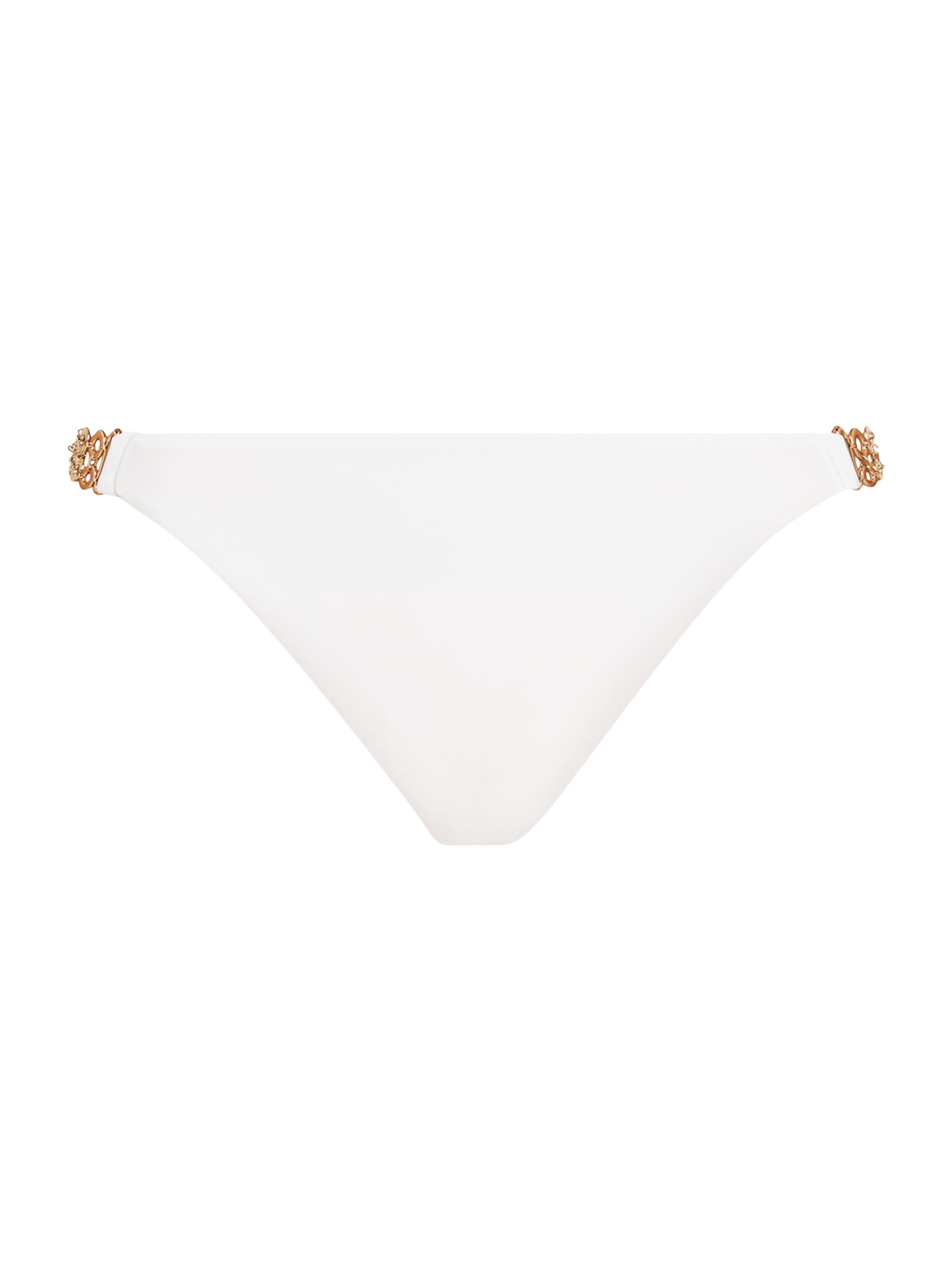 Ramy Brook Women's Andrea Side-Chain Bikini Bottom - White