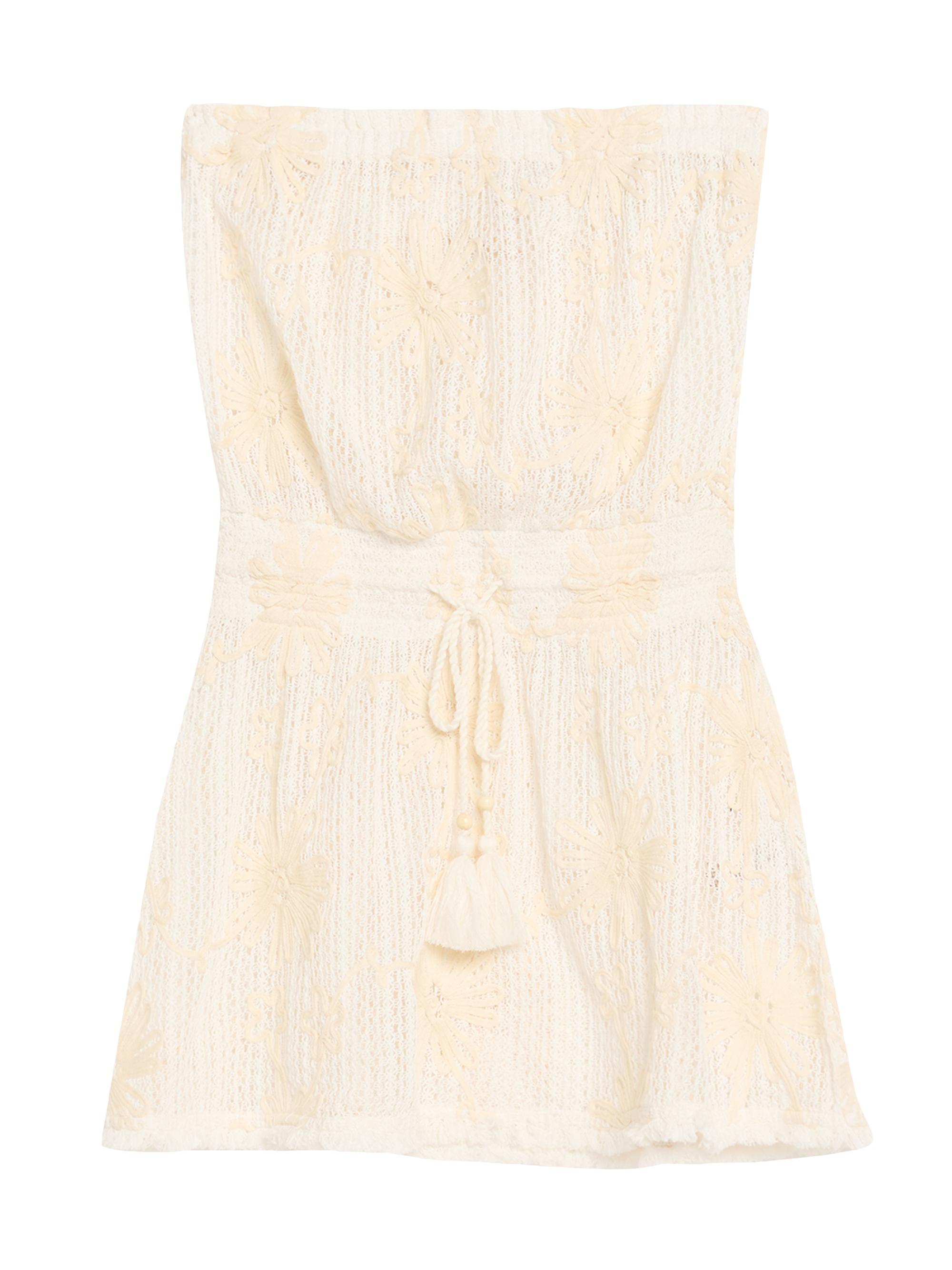 Ramy Brook Women's Lauryn Floral Strapless Minidress - White Embroidered