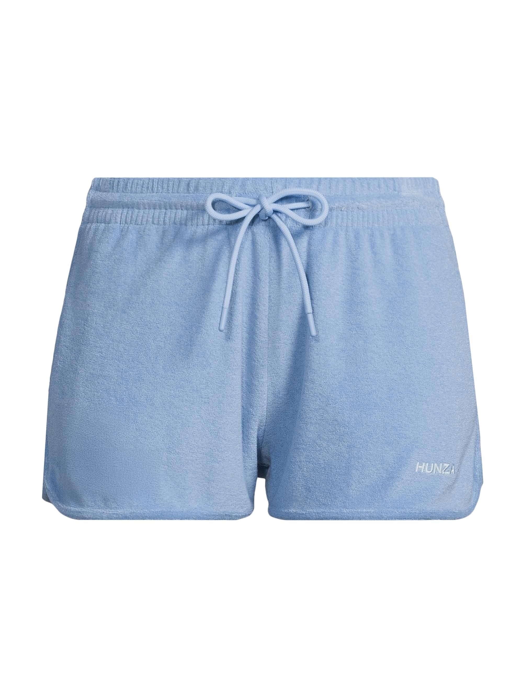 Hunza G Women's Resort Knit Shorts - Cornflower