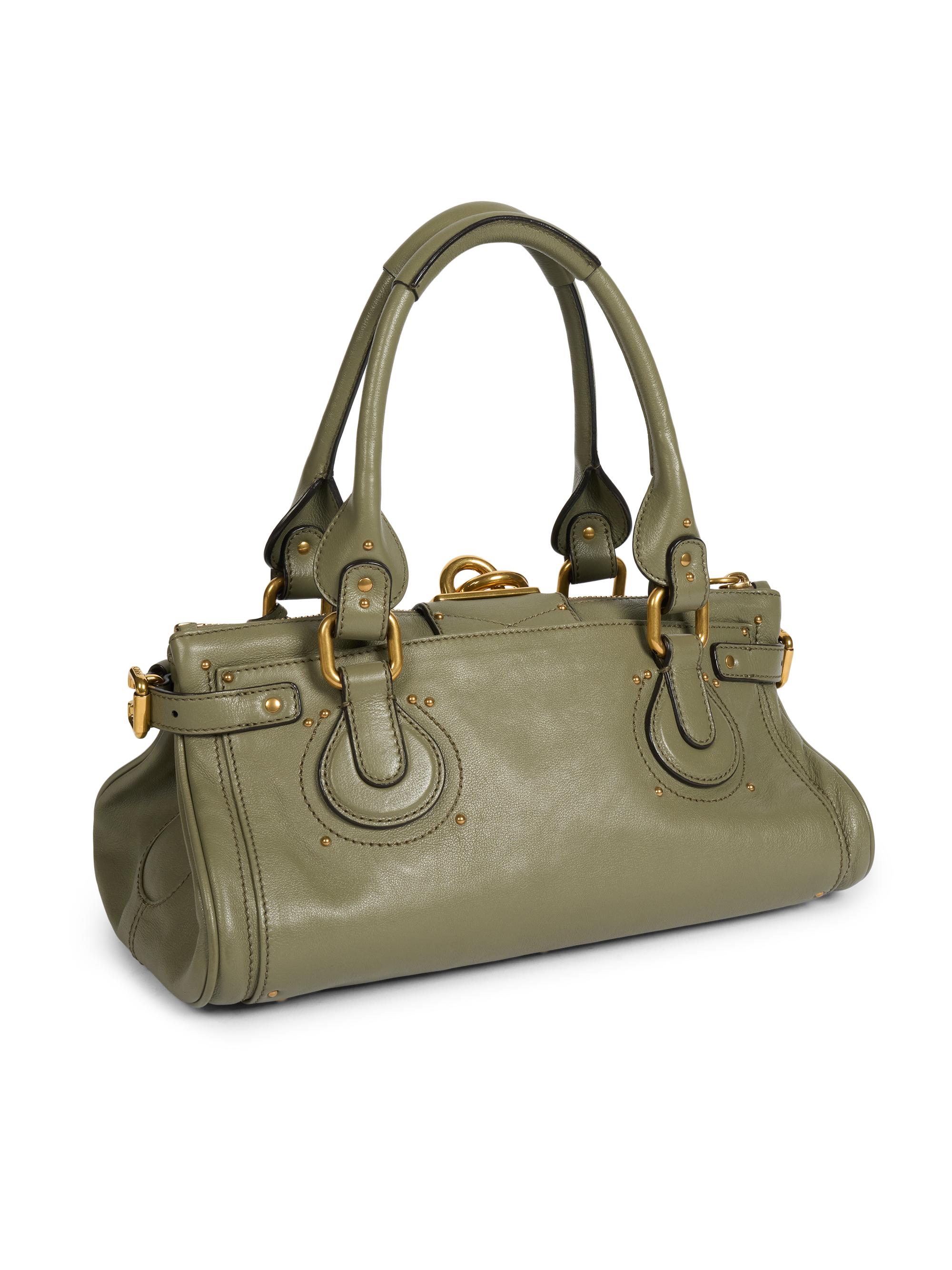 Chloé Paddington Leather Shoulder Bag | Saks Fifth Avenue