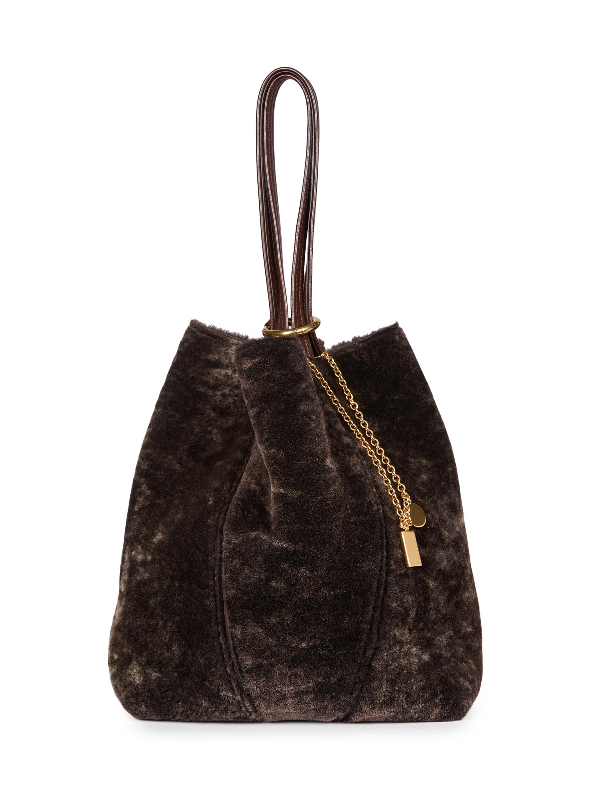 Chloé Spin Shearling Tote Bag | Saks Fifth Avenue