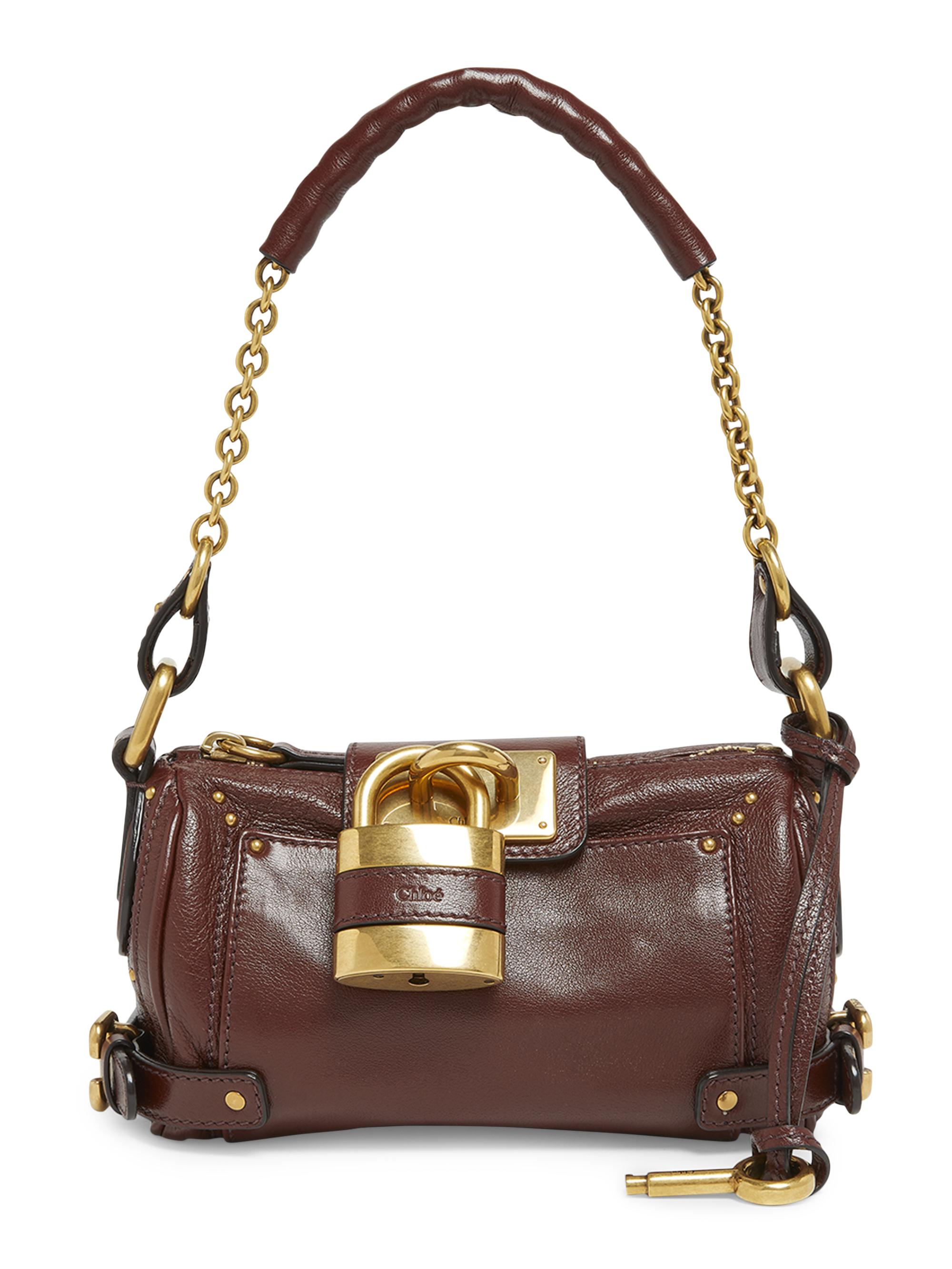 Chloé Women's Paddington Leather Shoulder Bag - Crafty Brown