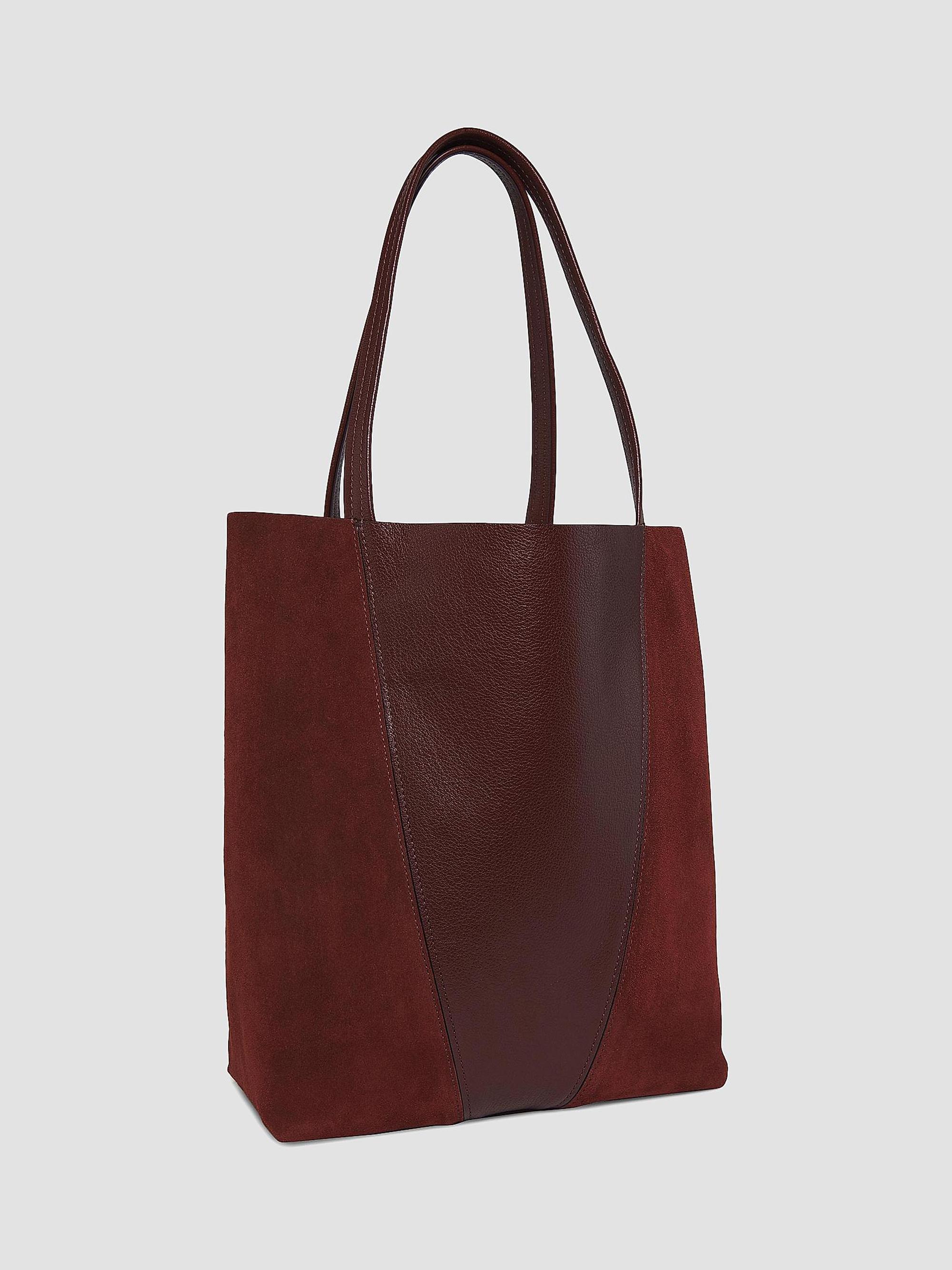 Chloé Spin Leather & Suede Tote Bag | Saks Fifth Avenue