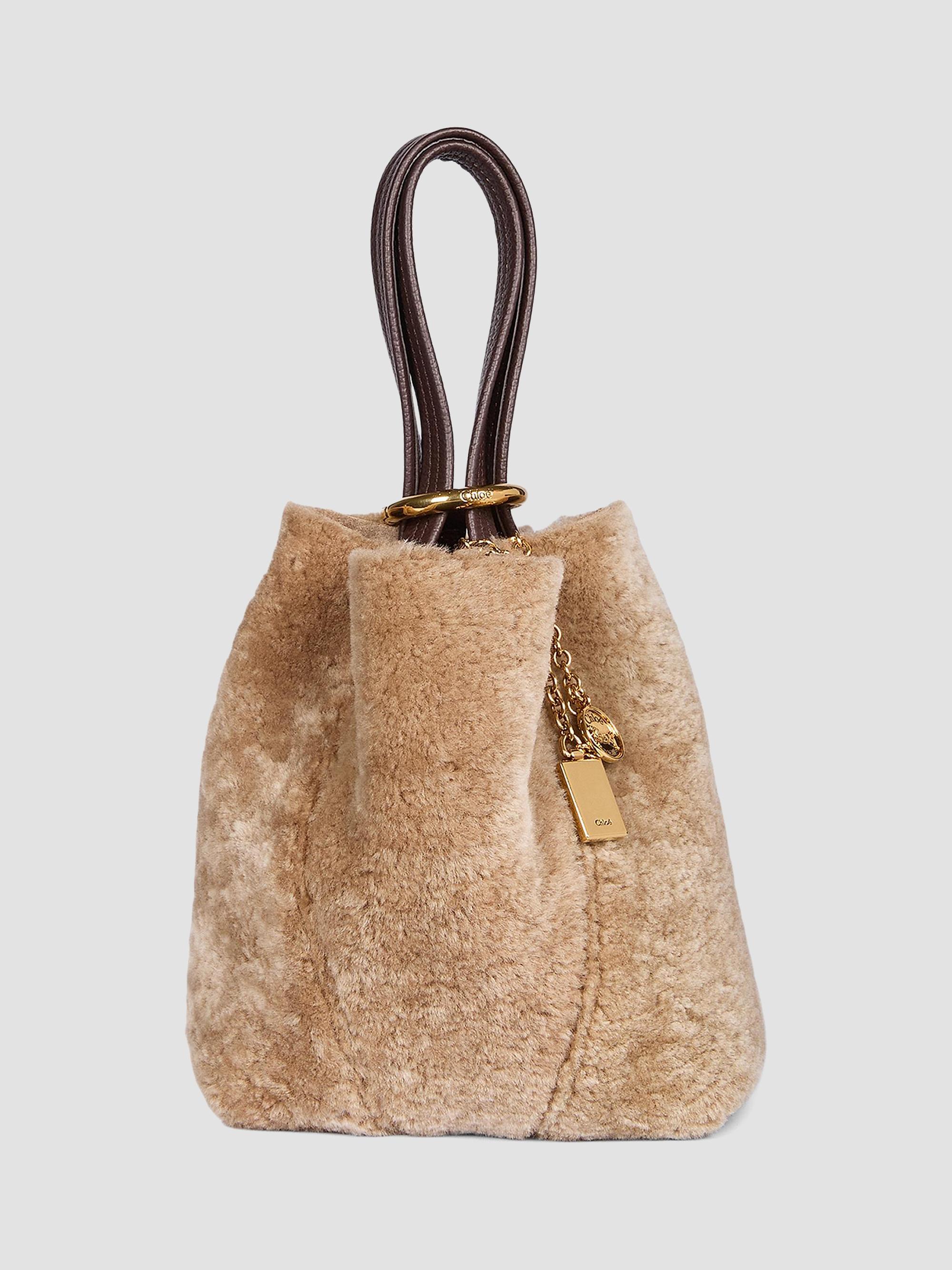 Chloé Spin Shearling Tote Bag | Saks Fifth Avenue