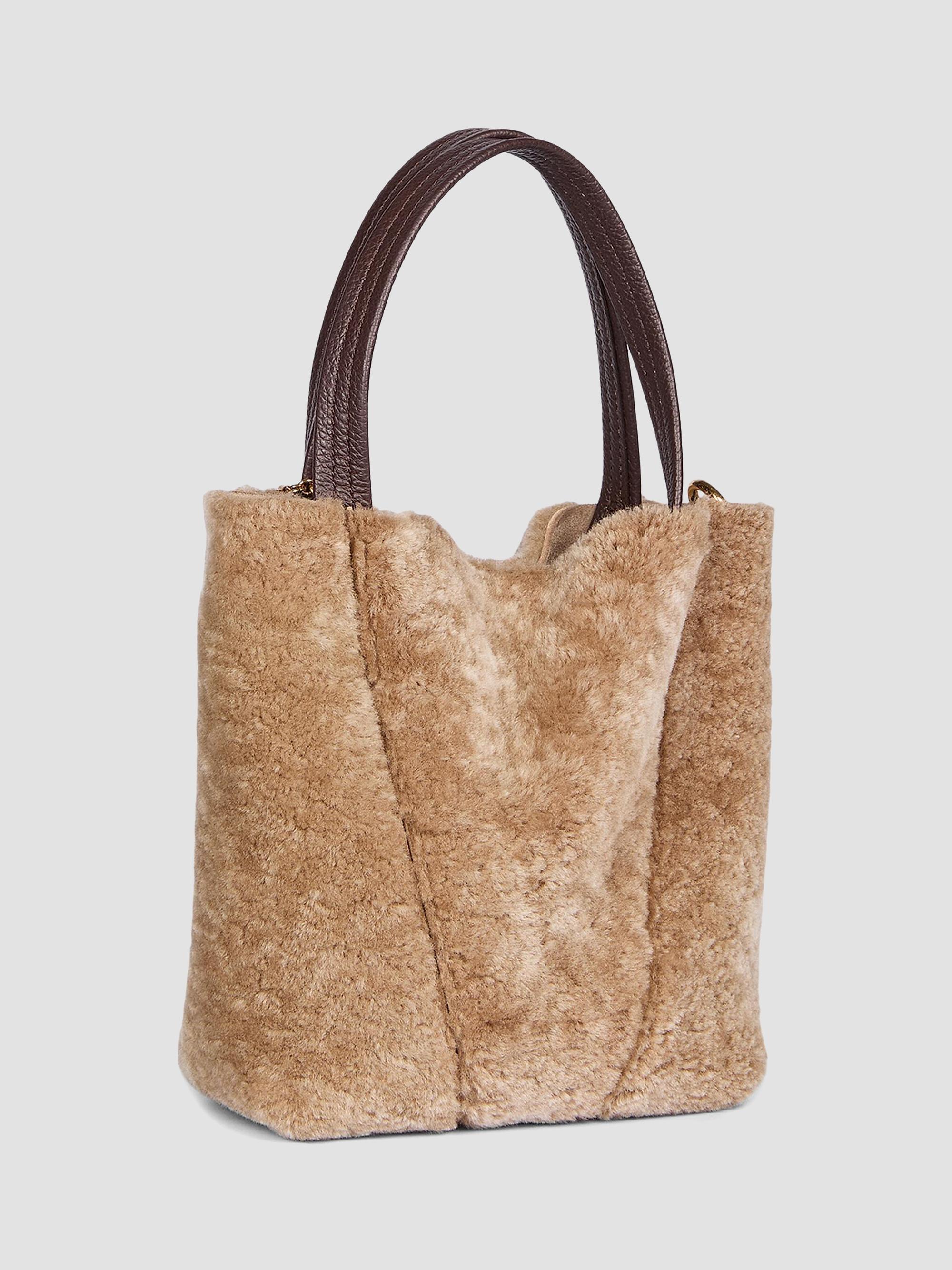 Chloé Spin Shearling Tote Bag | Saks Fifth Avenue