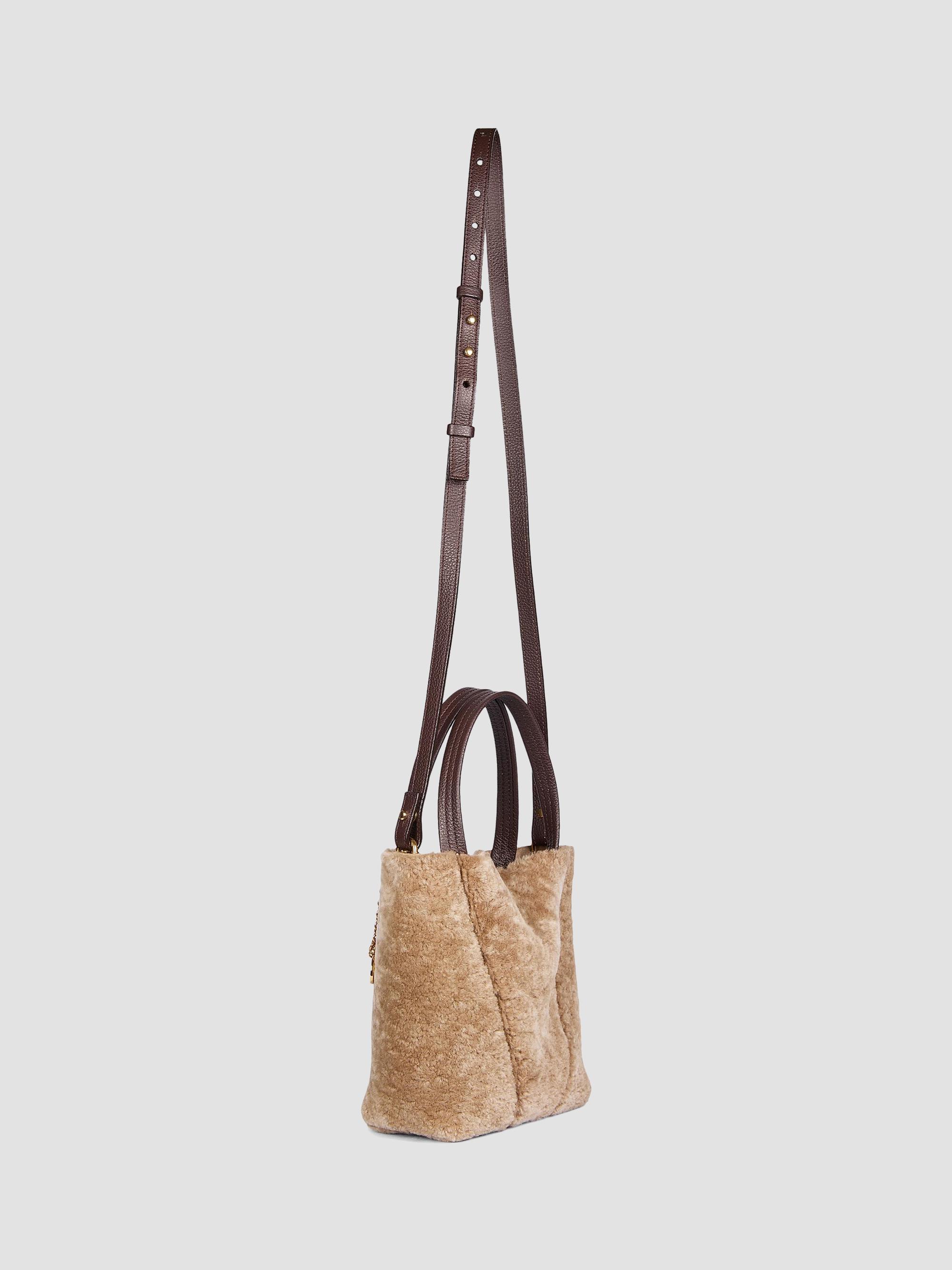 Chloé Spin Shearling Tote Bag | Saks Fifth Avenue