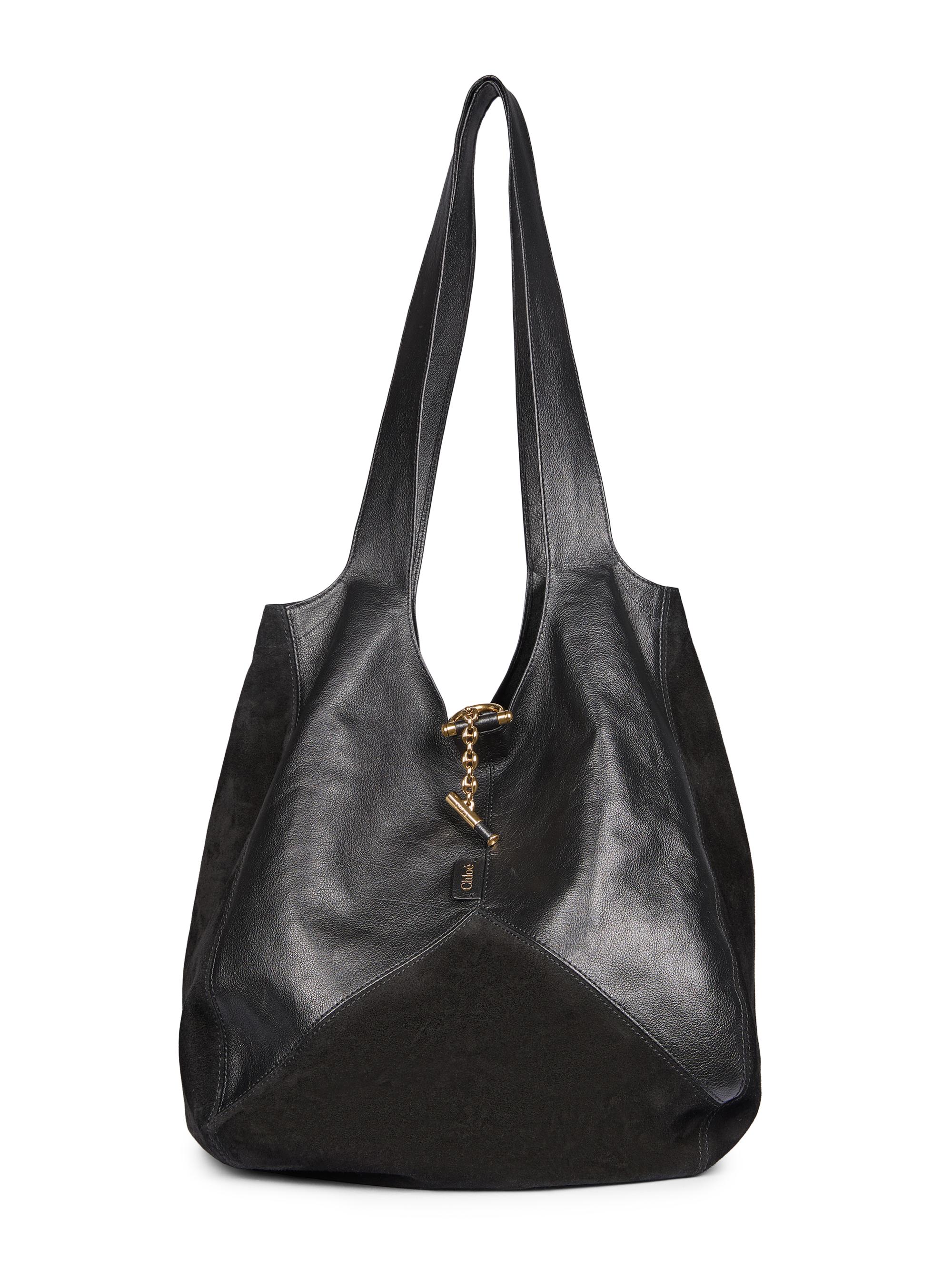 Chloé Women's Balloon Leather Shoulder Bag - Black