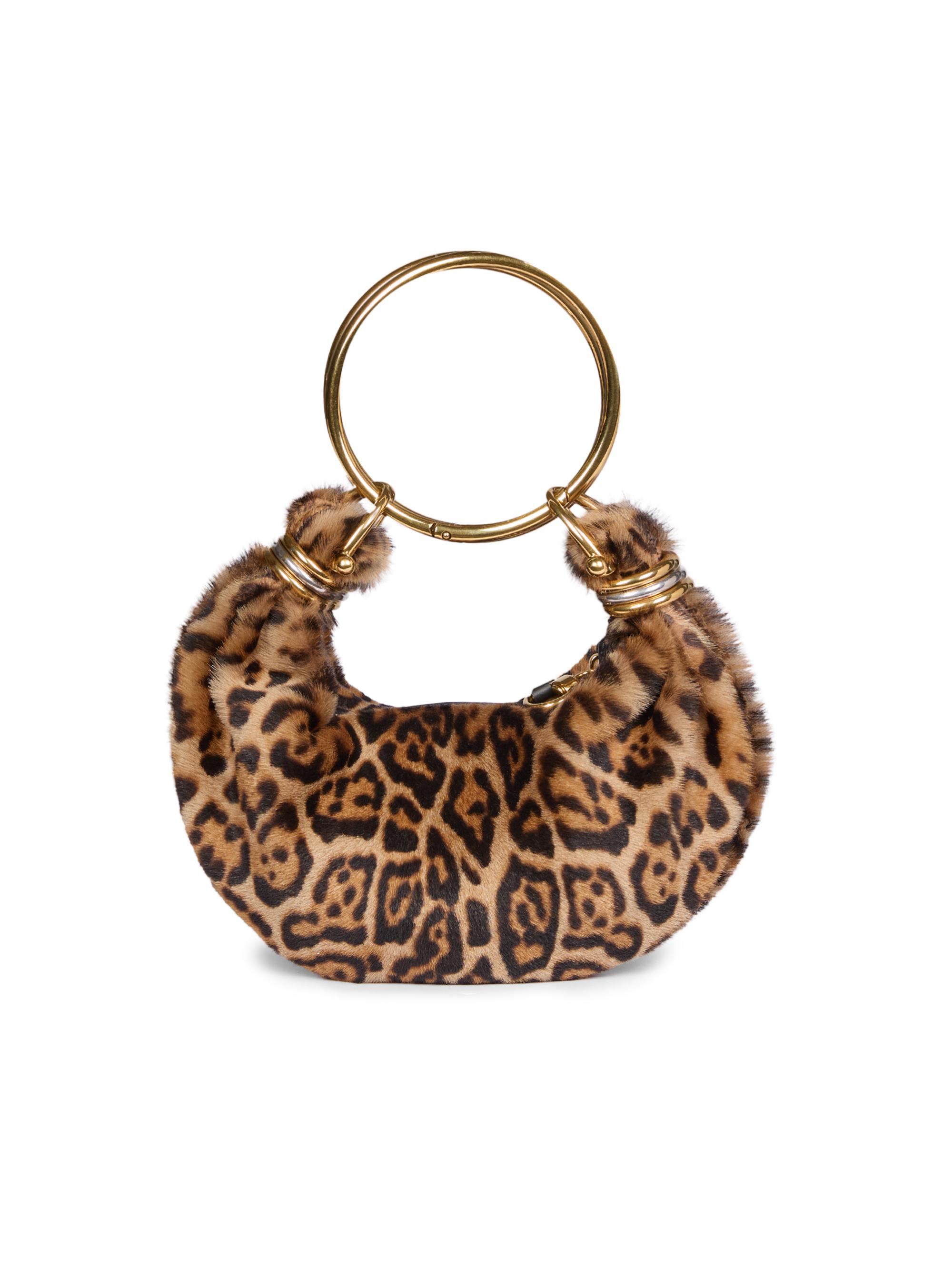 Bou Mini Leopard-Print Bag