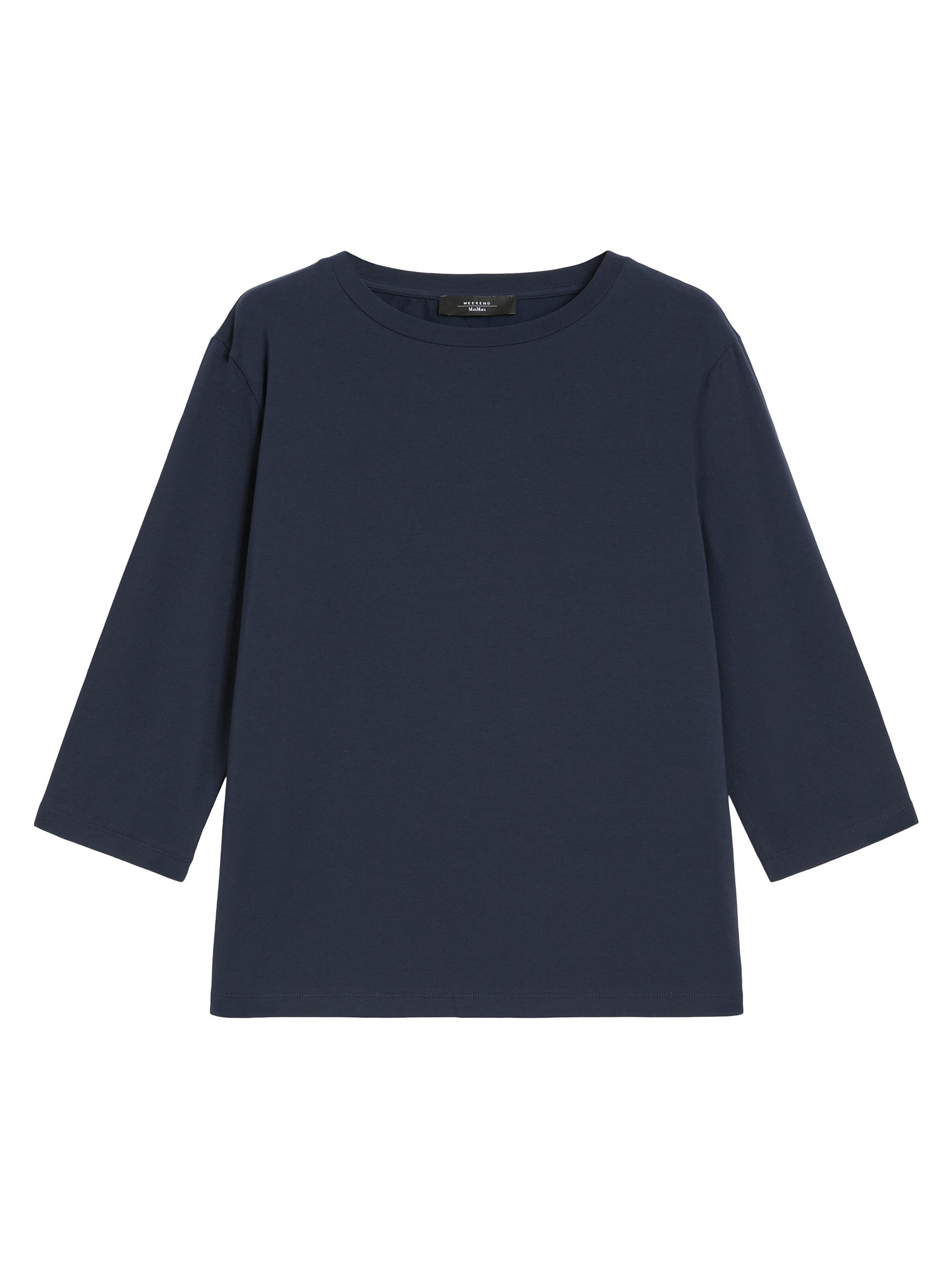 Weekend Max Mara Women's Cotton Jersey T-Shirt - Navy