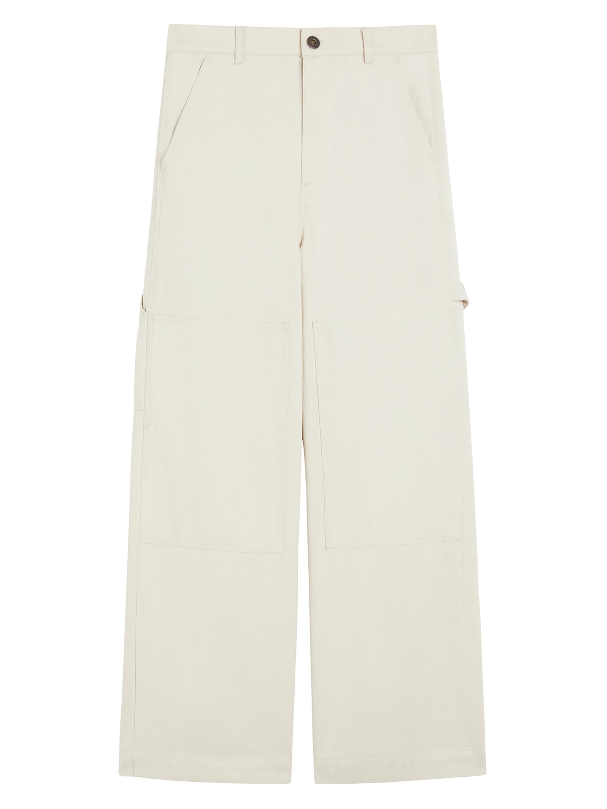 Weekend Max Mara Women's Cotton Drill Workwear Trousers -