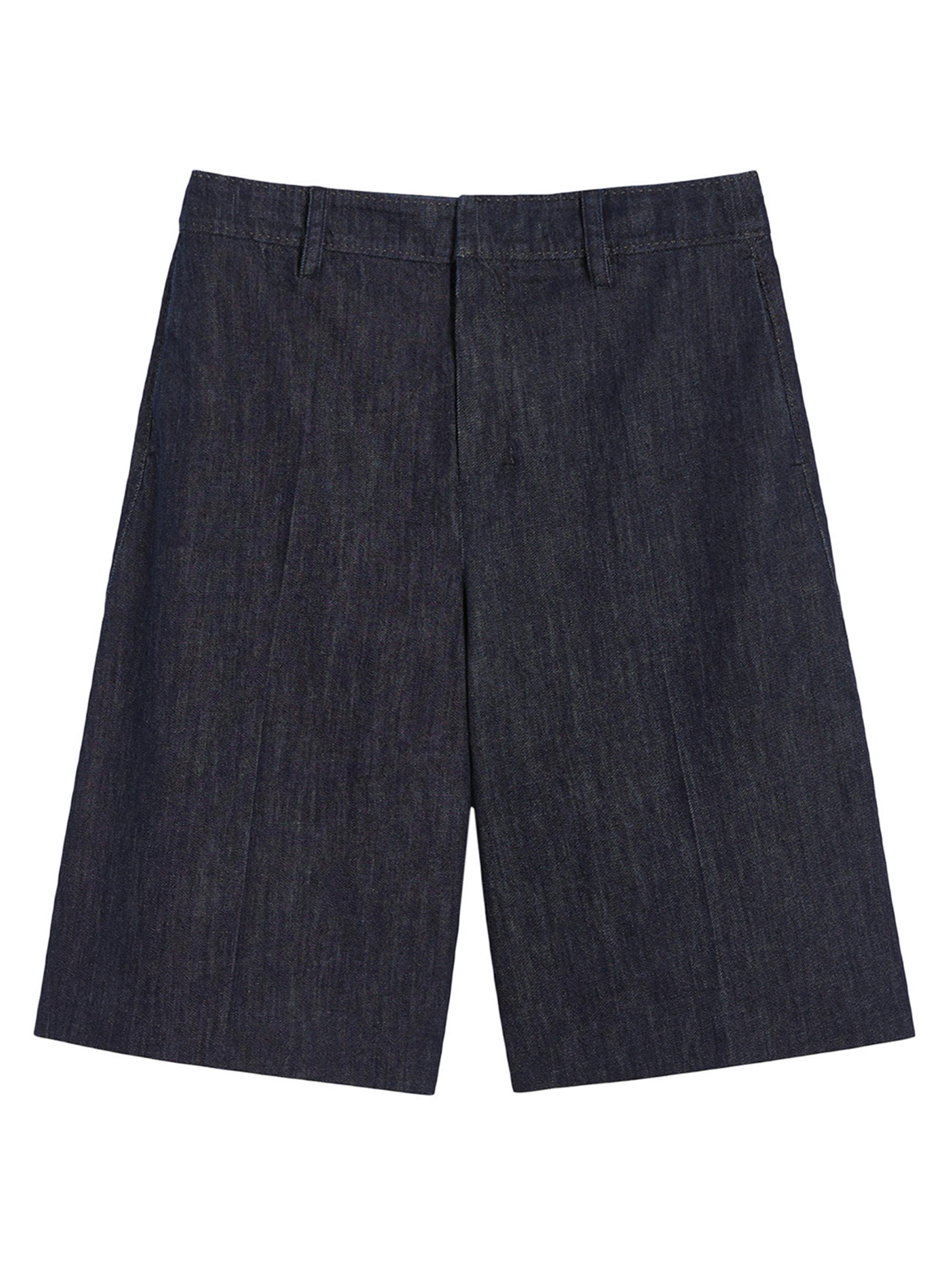 Denim Bermuda Shorts