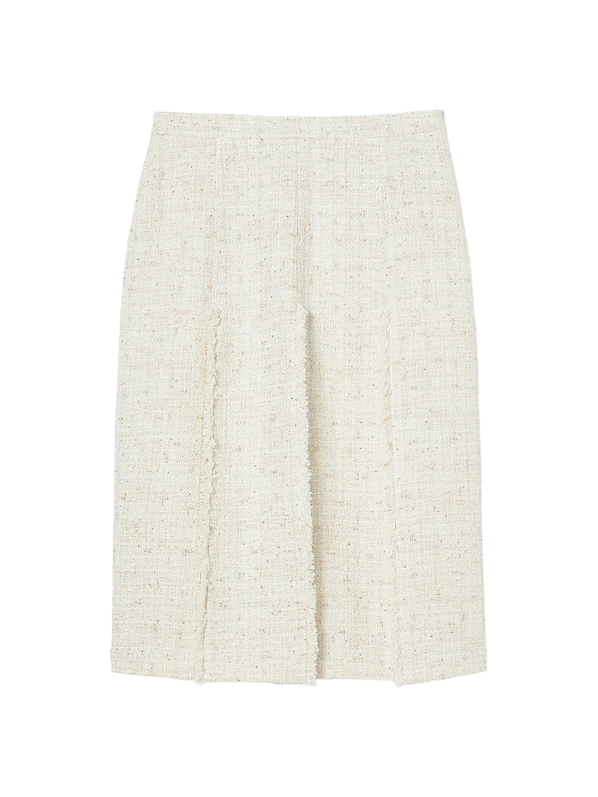 Marina Rinaldi Women's Yarn Dyed Midi Skirt -  Weave