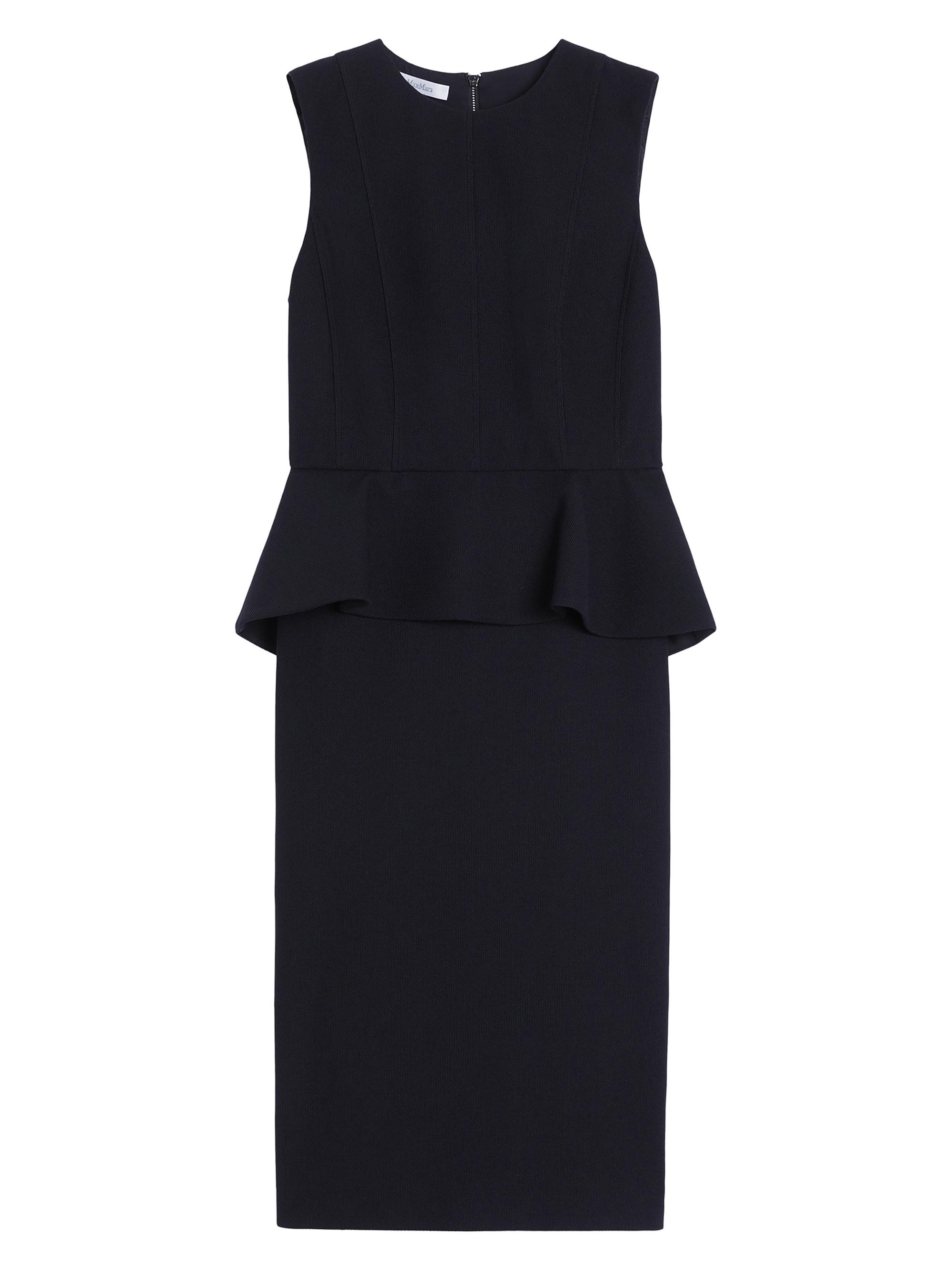 Max Mara Women's Technical Jersey Sheath Dress - Black