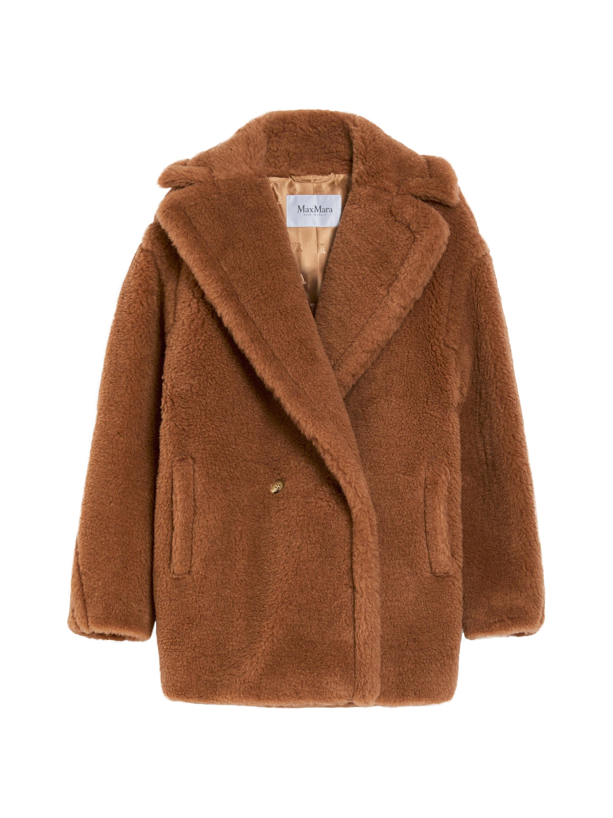 Max Mara Women's Short Teddy Bear Icon Coat - Camel