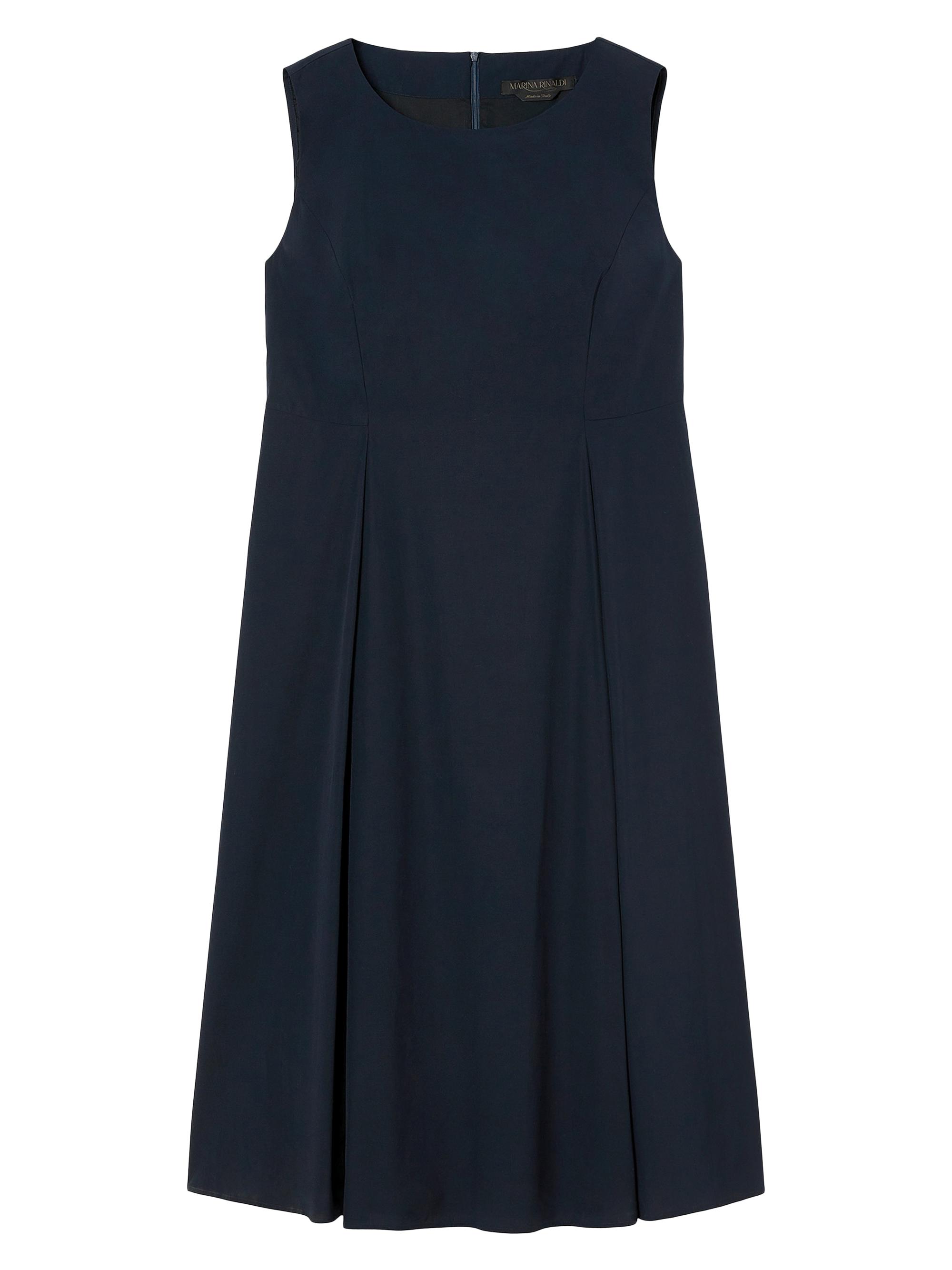 Marina Rinaldi Women's Cotton Poplin Dress - Midnightblue