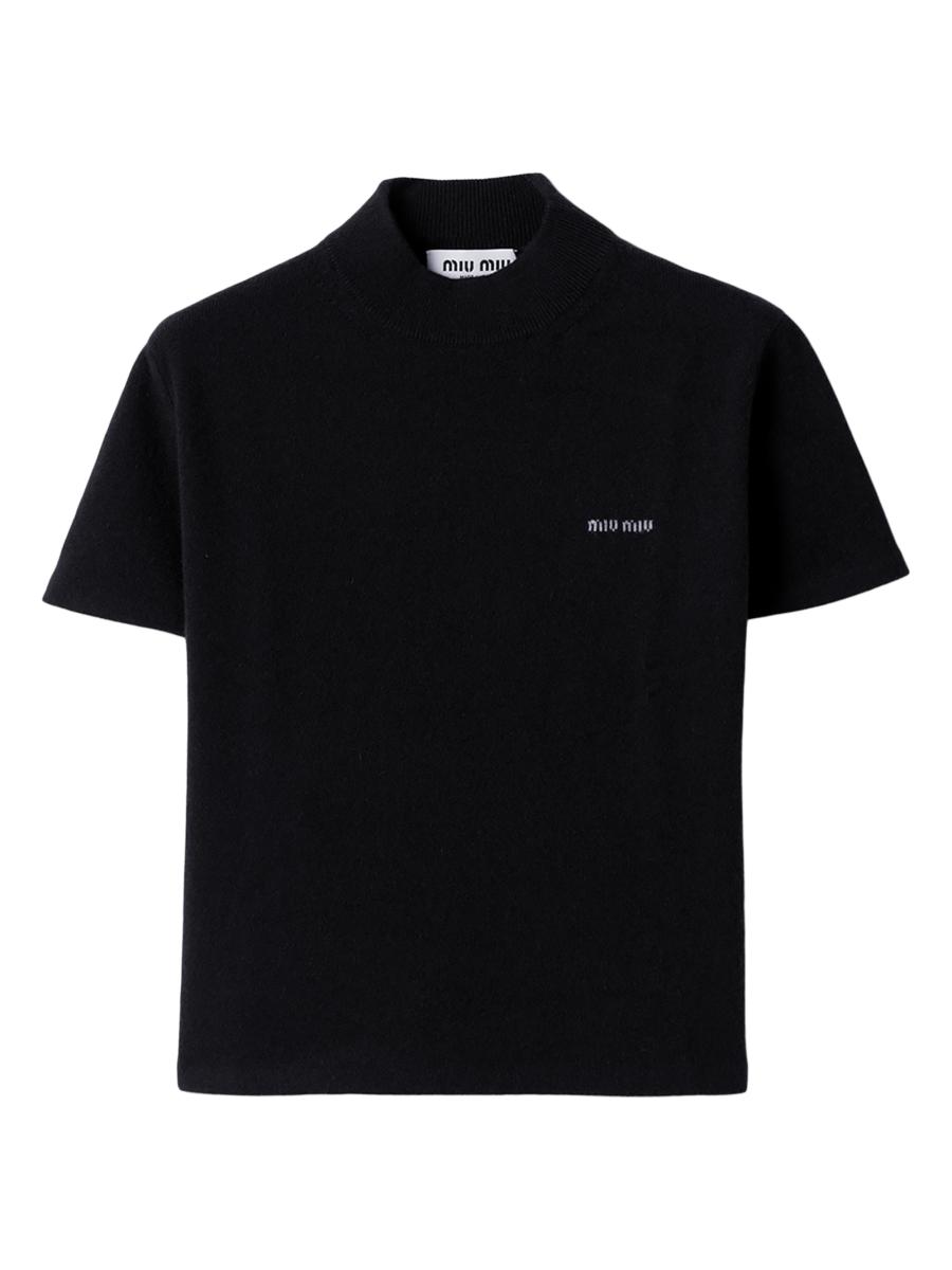 Miu Miu Women's Cashmere Sweater In Blue