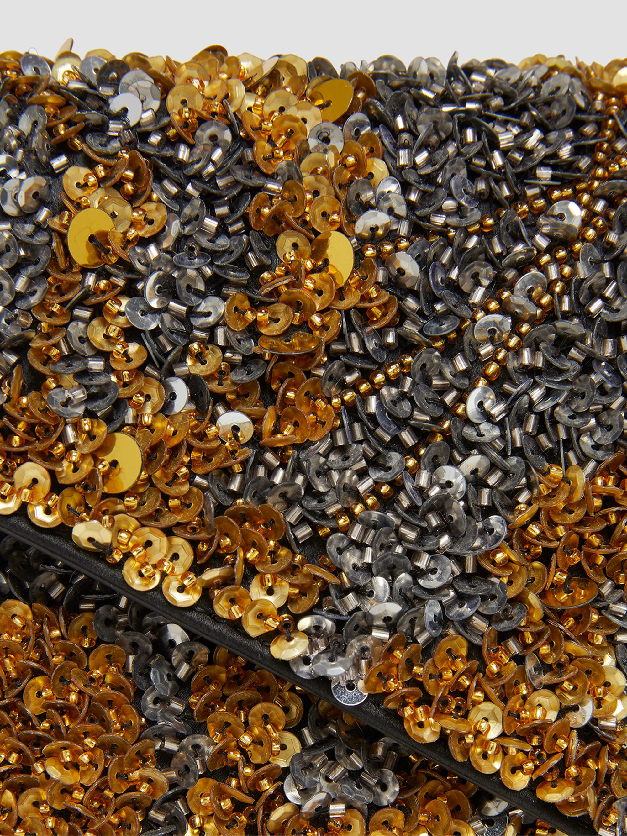 Dries Van Noten Medium Sequined Envelope Clutch | Saks Fifth Avenue