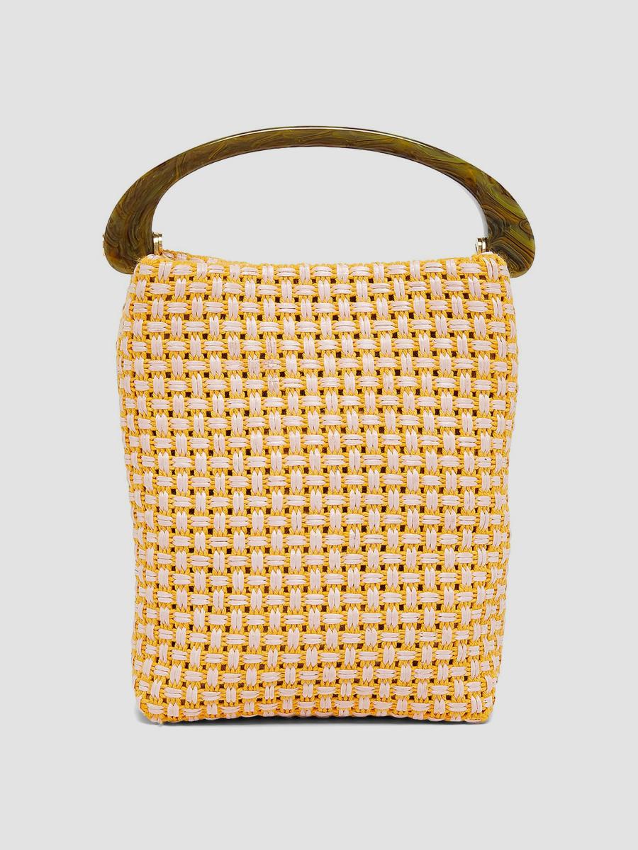Dries Van Noten Extra Small Woven Top Handle Bag | Saks Fifth Avenue