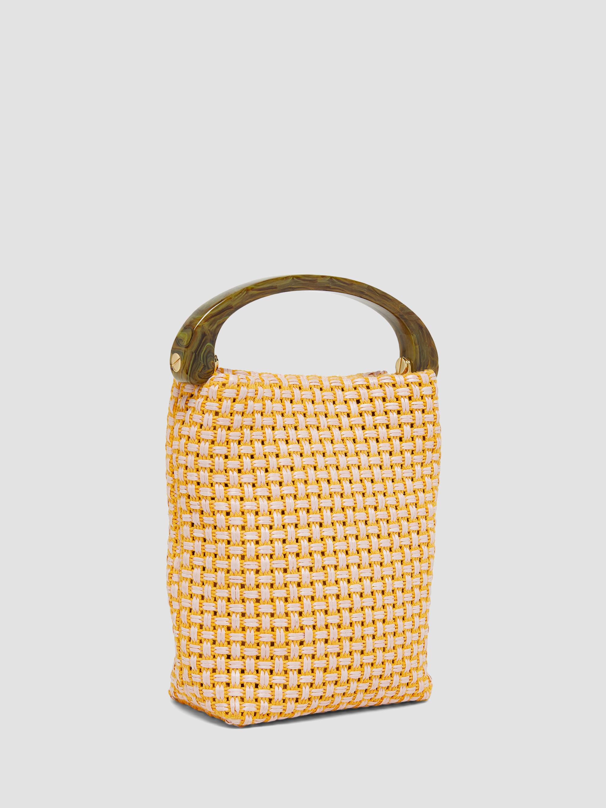 Dries Van Noten Extra Small Woven Top Handle Bag | Saks Fifth Avenue