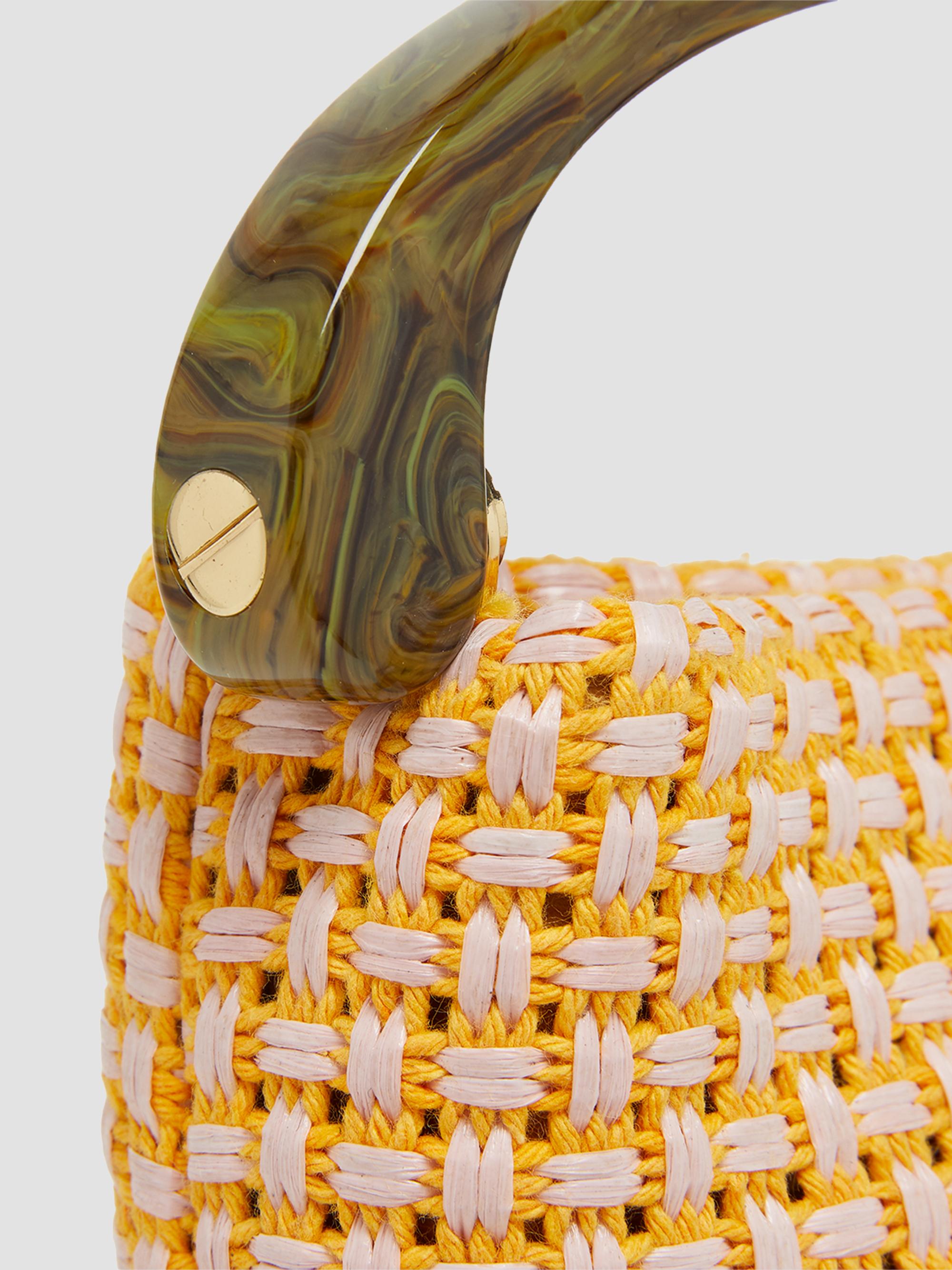 DRIES VAN NOTENバック Dries Van Noten Extra Small Woven Top Handle Bag | Saks Fifth Avenue