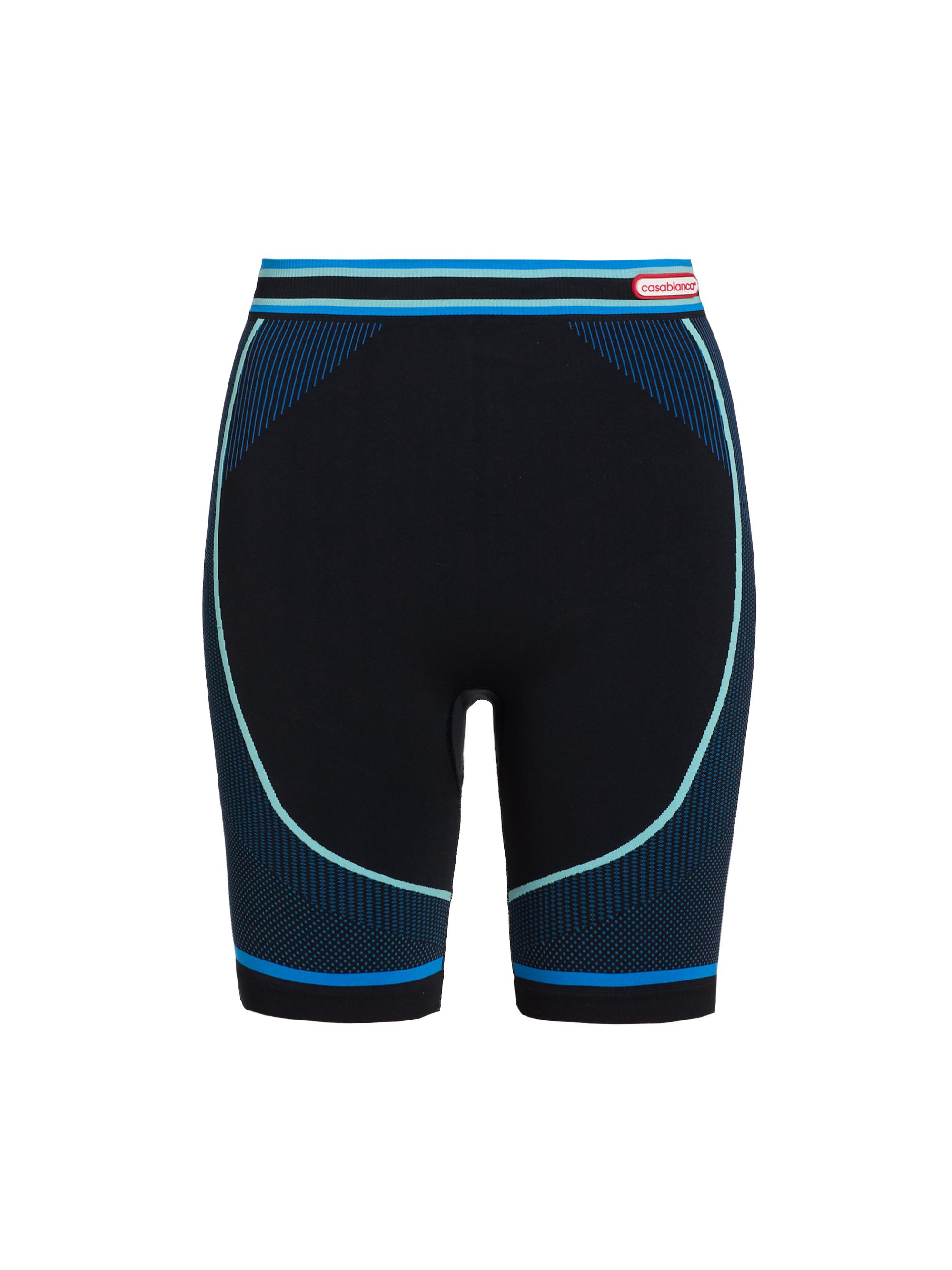 Casablanca Women's Seamless Biker Shorts - Seamless Blue