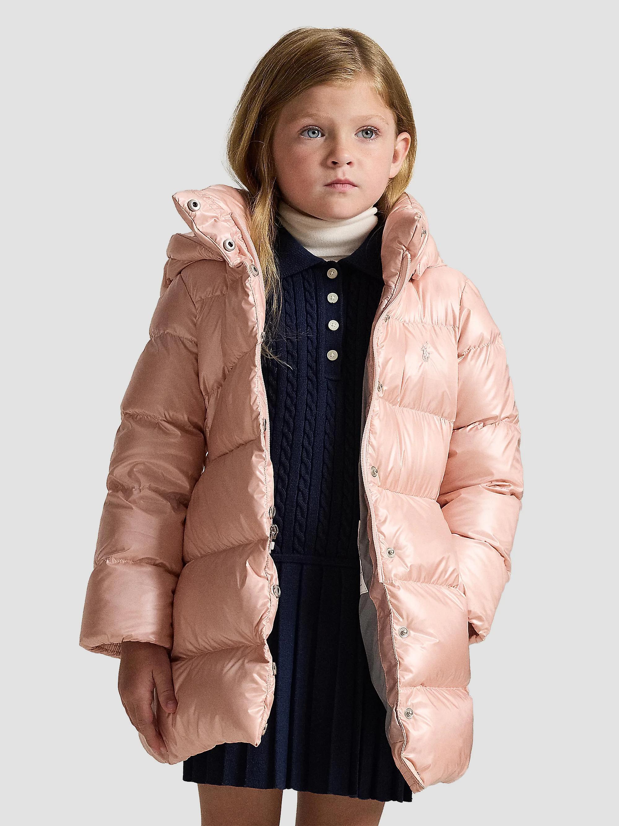 Polo Ralph Lauren Little Girl's & Girl's Cecilia Metallic Down