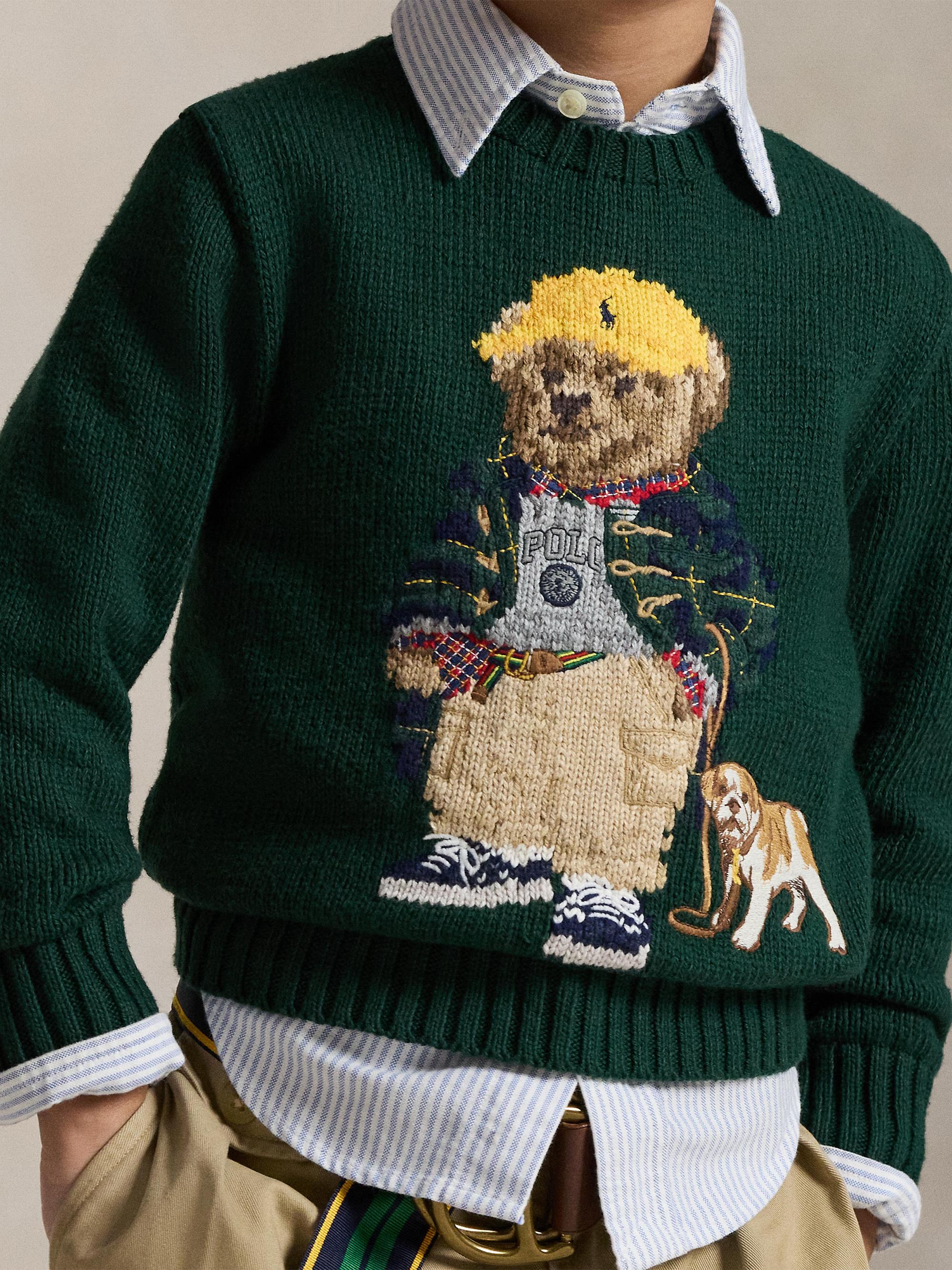 ポロベア　ニット　ボーイズXL ほつれ有 ポロベア ニット ボーイズXL ほつれ有 - メルカリ