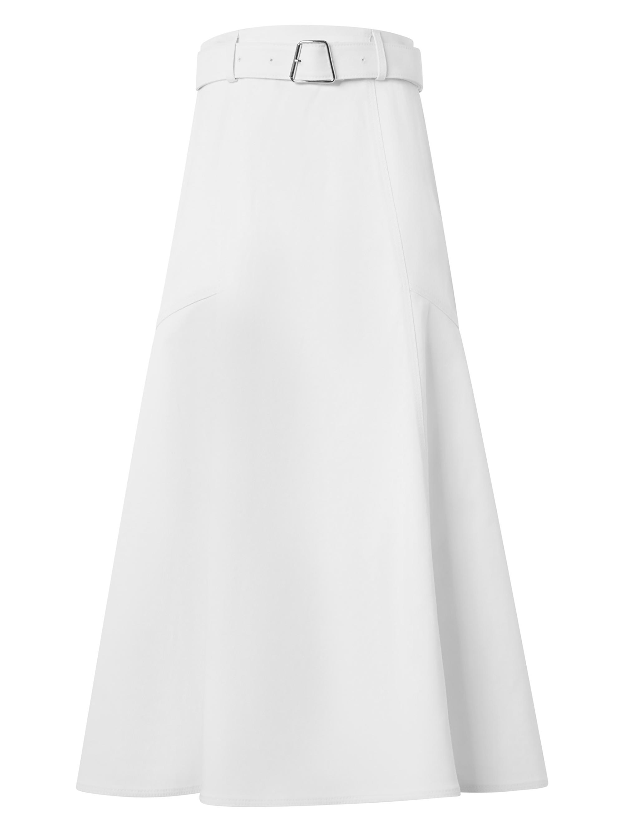 Altuzarra Varda Leather Circle Midi-Skirt | Saks Fifth Avenue