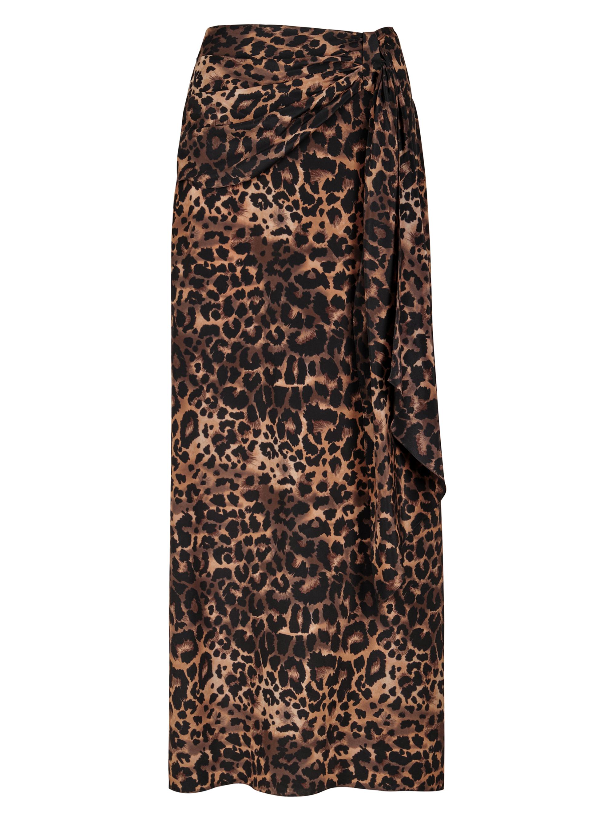 Johanna Ortiz Siena El Viejo Oeste Raffia Fringe Midi-Skirt | Saks